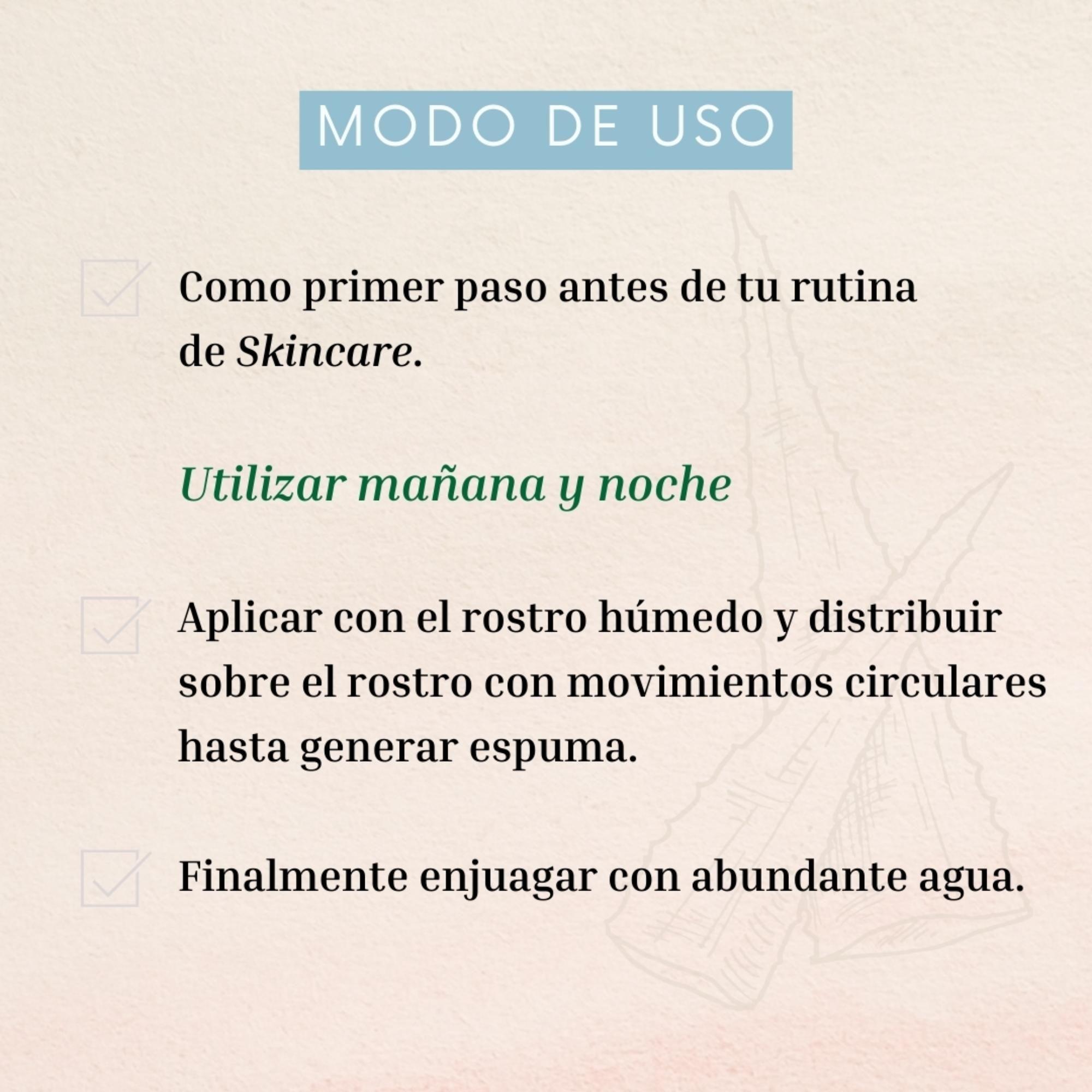 Gel de Limpieza Facial Piel Mixta a Grasa Naturaloe-3