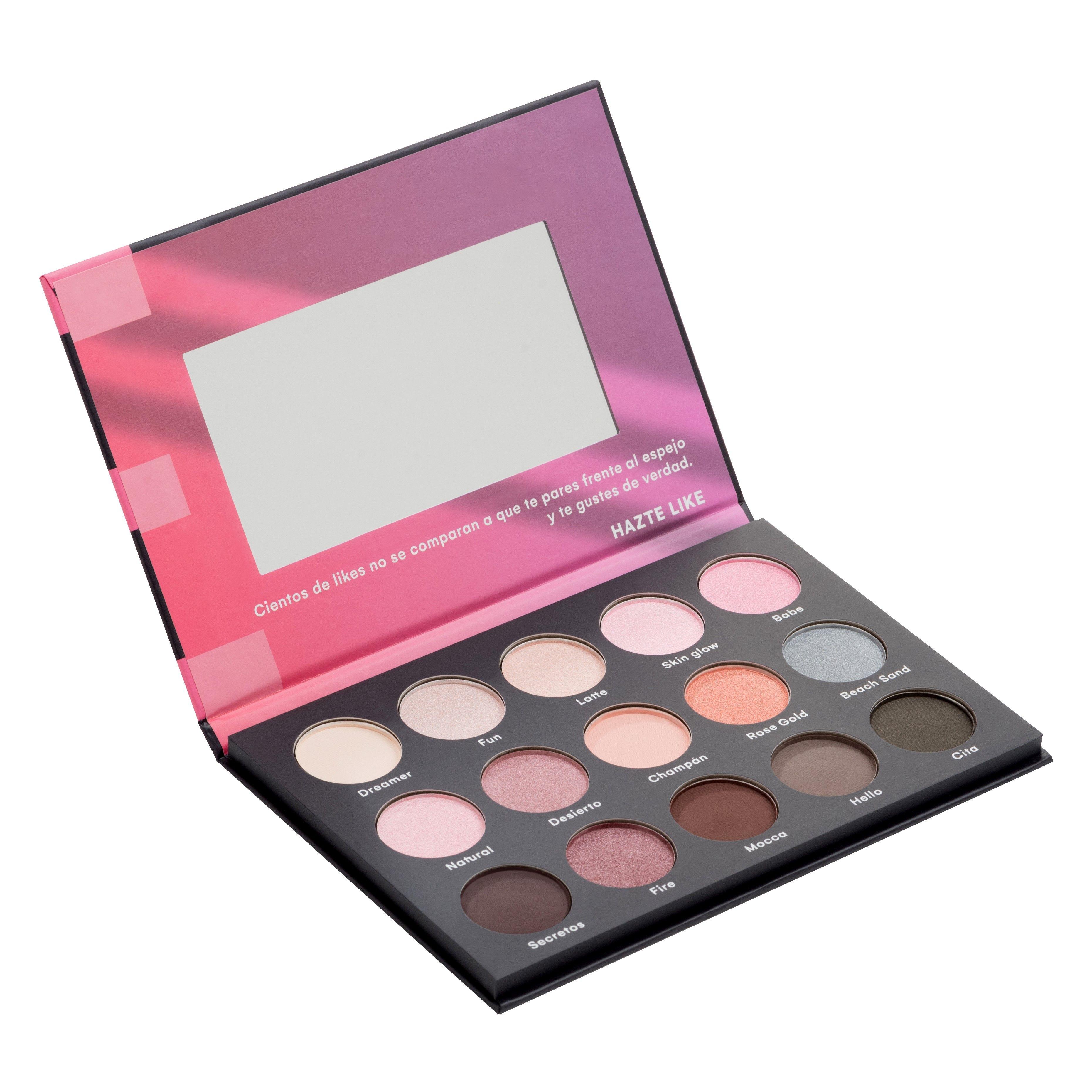 Paleta de Sombras Etienne Make kit Nude 15 Colores-0