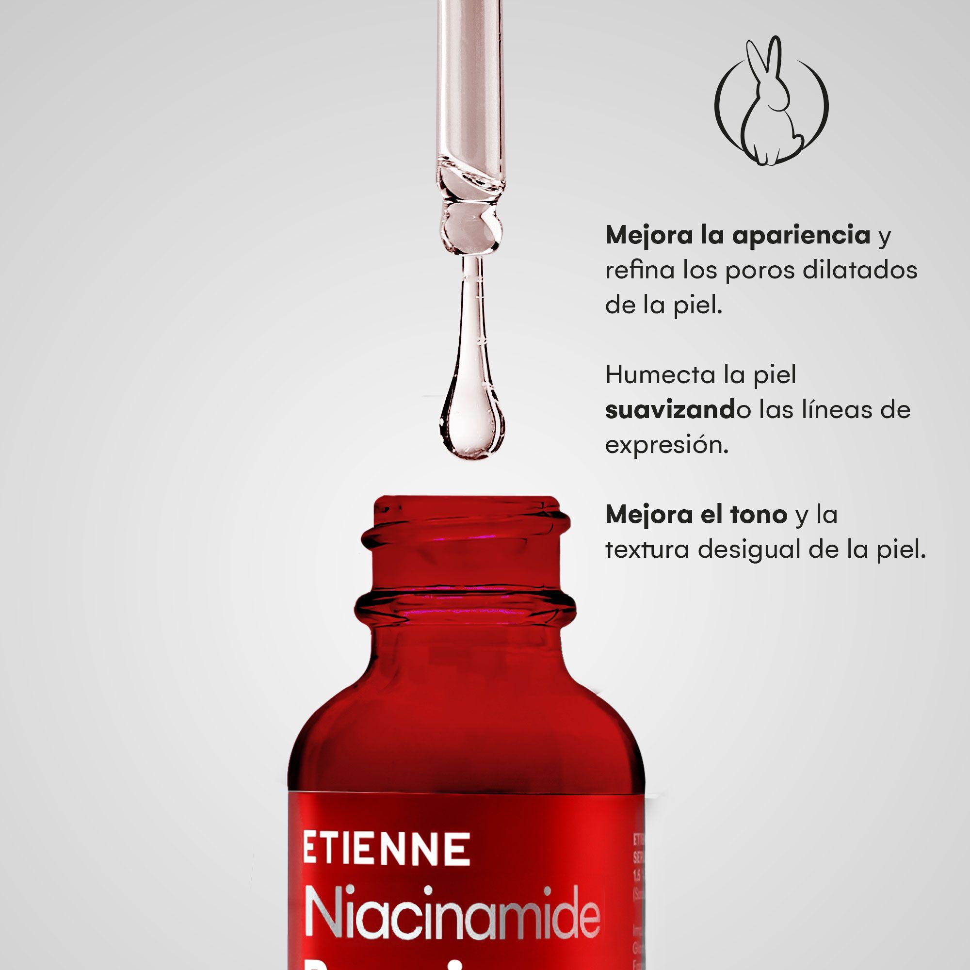 Set Crema + Serum Facial Niacinamida Repair Vit B3 Etienne-2