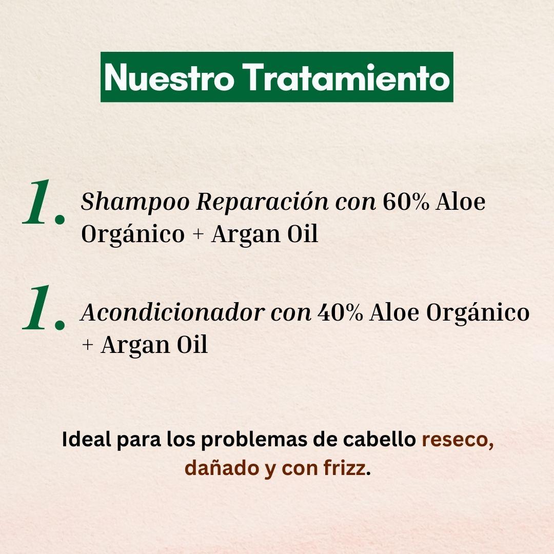 Set Shampoo + Acondicionador Argan Oil Naturaloe-2