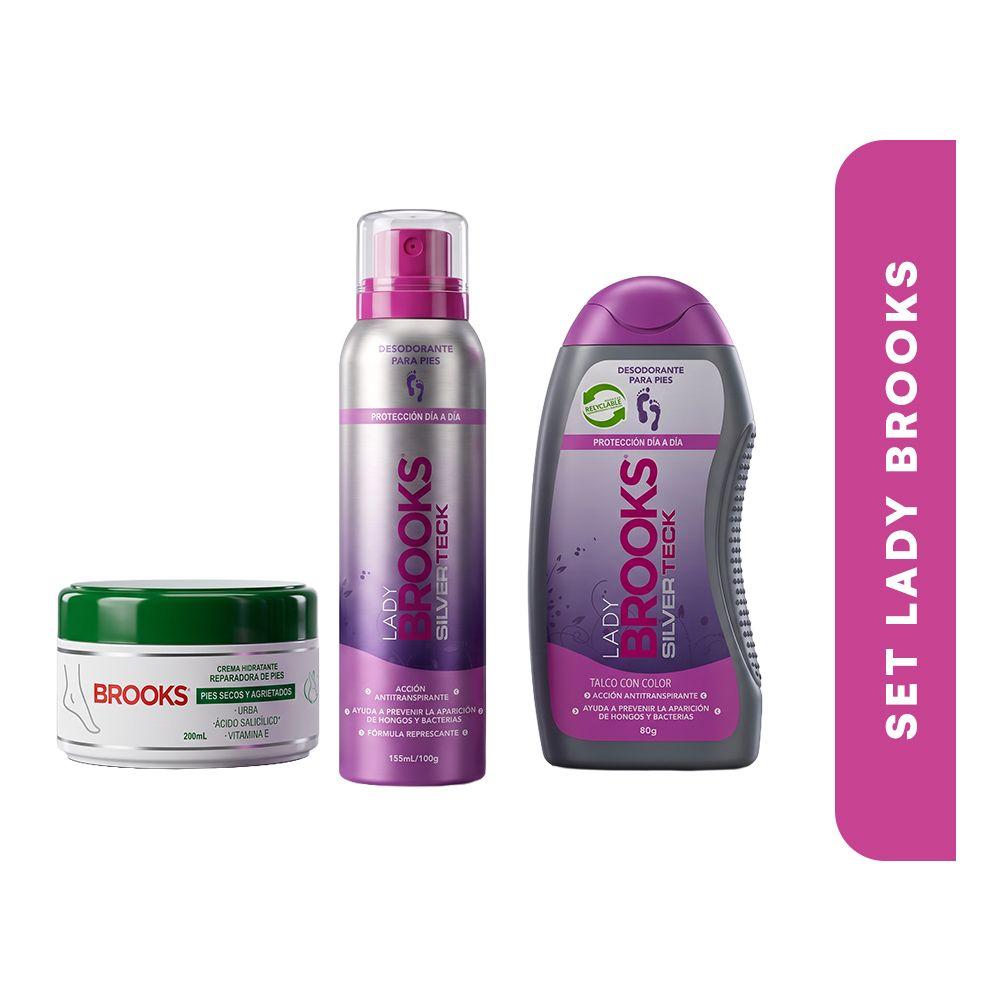 Brooks Set Lady Talco + Spray  + Crema-0