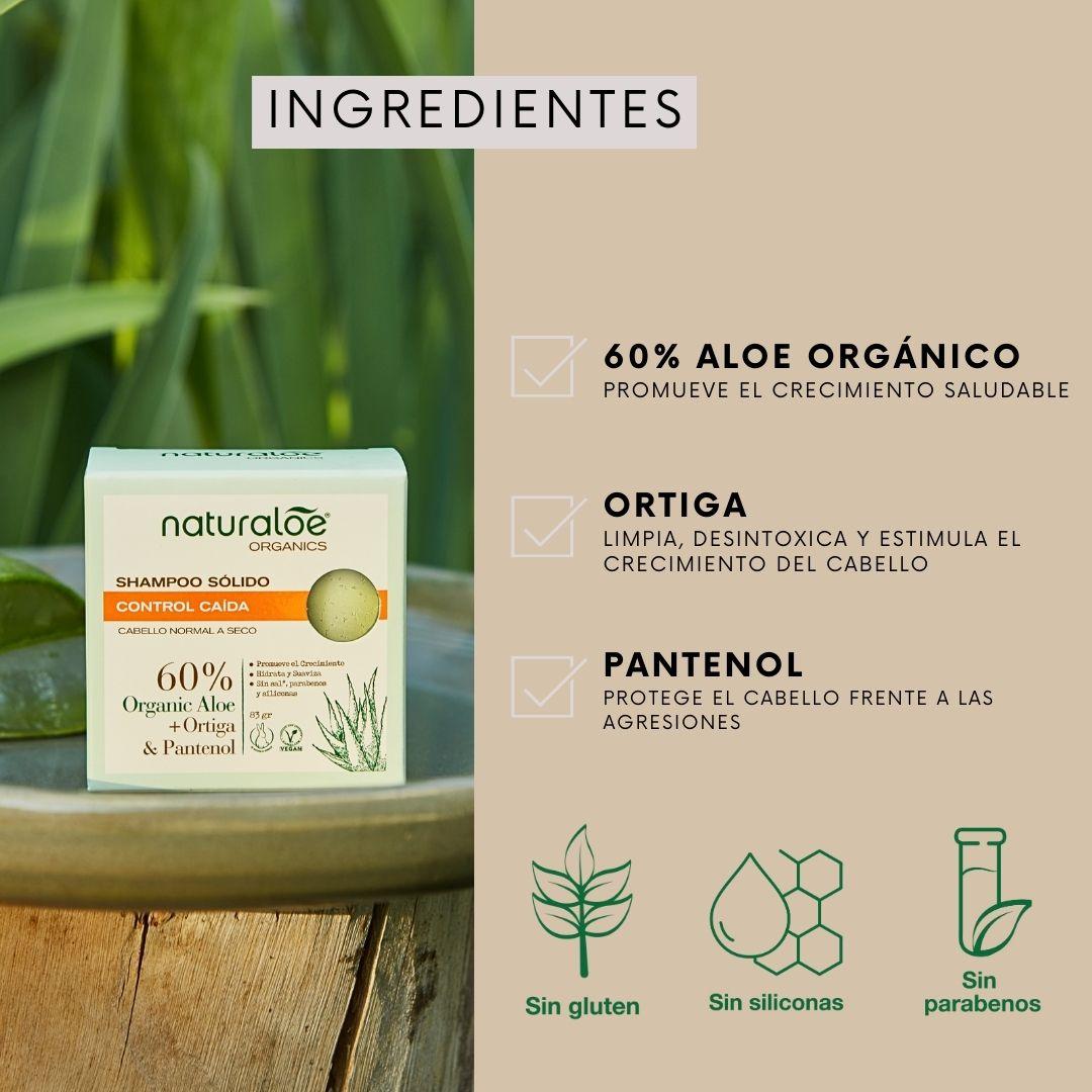 Shampoo Sólido Naturaloe Control Caída 83gr-2