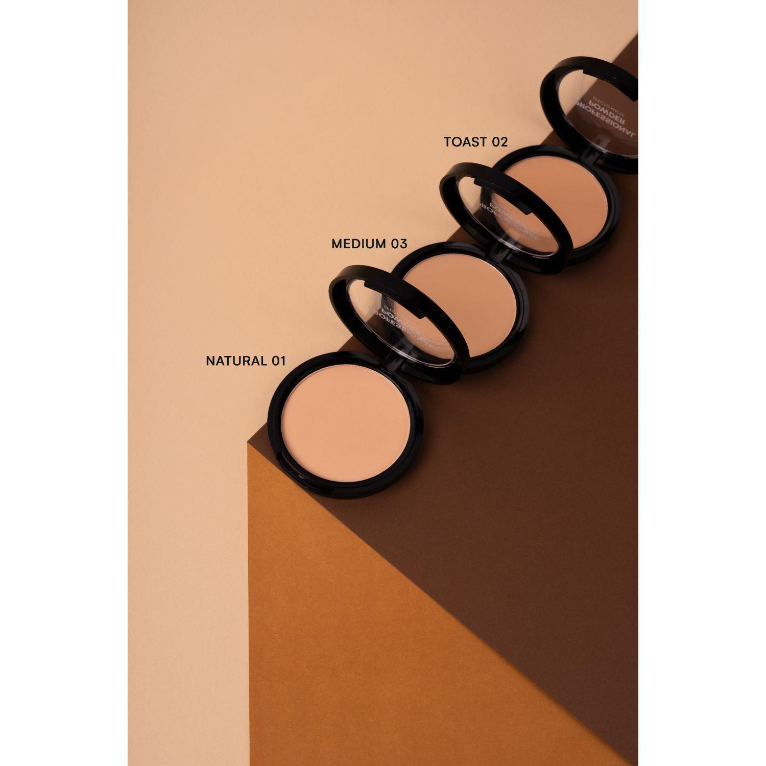 Polvo Compacto Natural Medium Matte Etienne-2