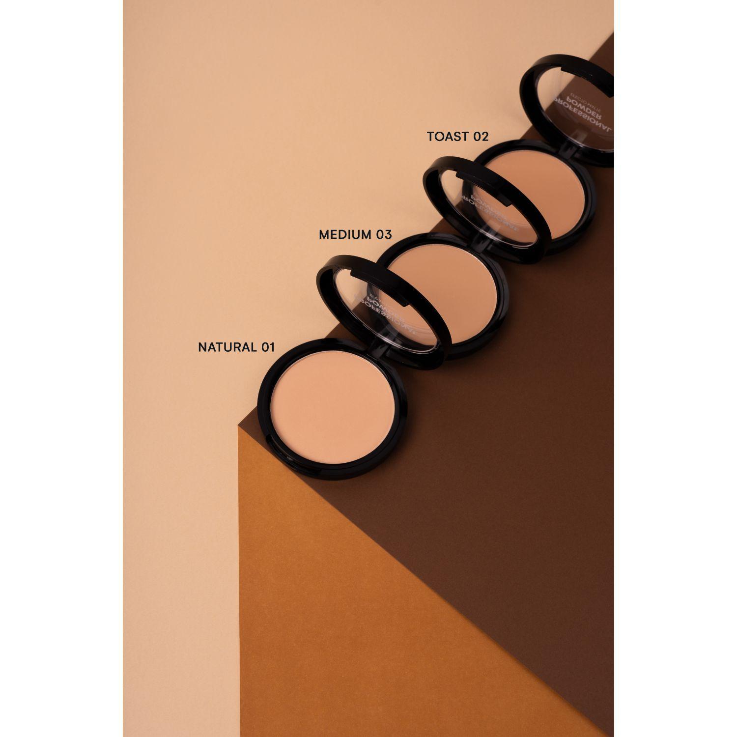 Polvo Compacto Natural Medium Matte Etienne-2