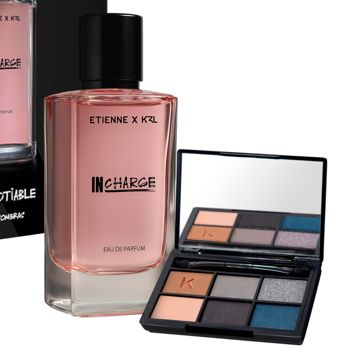 Set Perfume Etienne In Charge 100 ml + Paleta de Sombras Kel-1