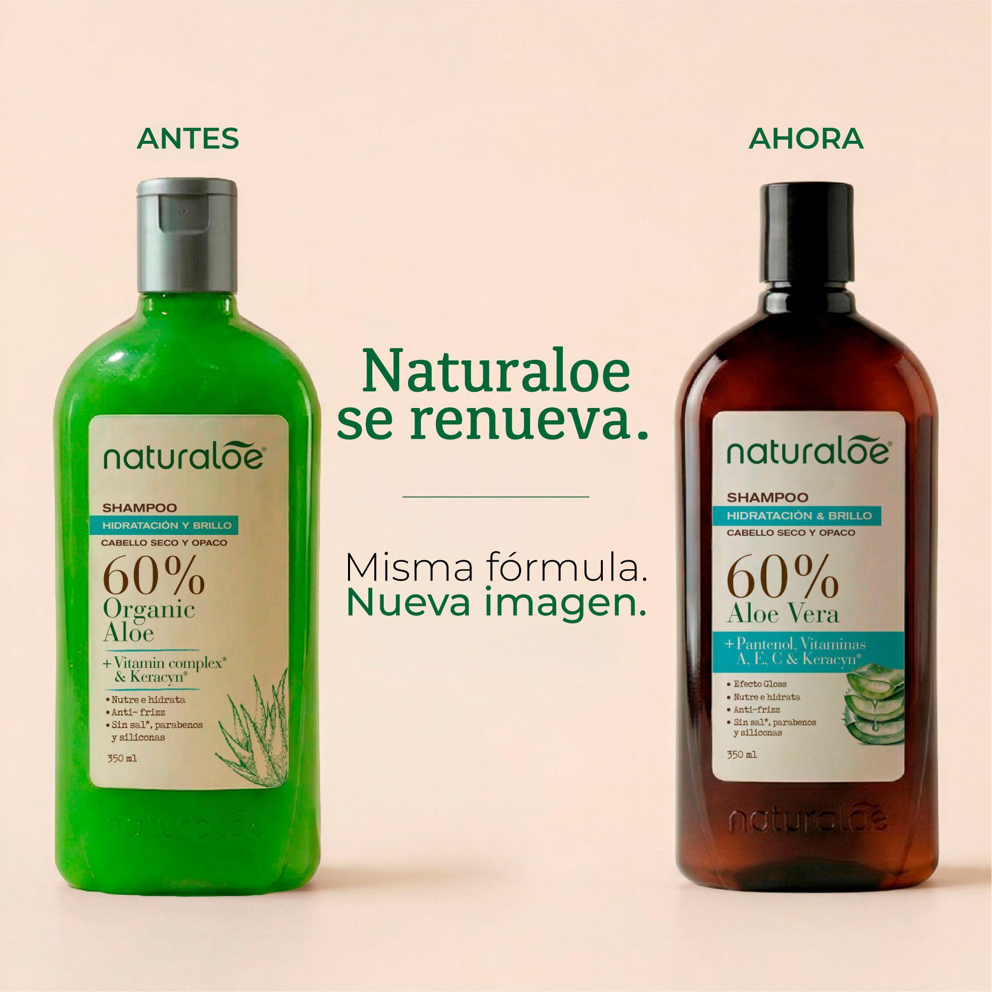 Shampoo Naturaloe Hidratación Y Brillo 350ml-1