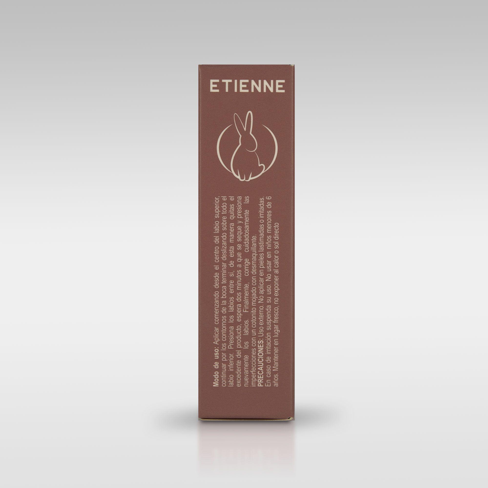 Etienne Labial Barra Matte Total Rose Mauve-3