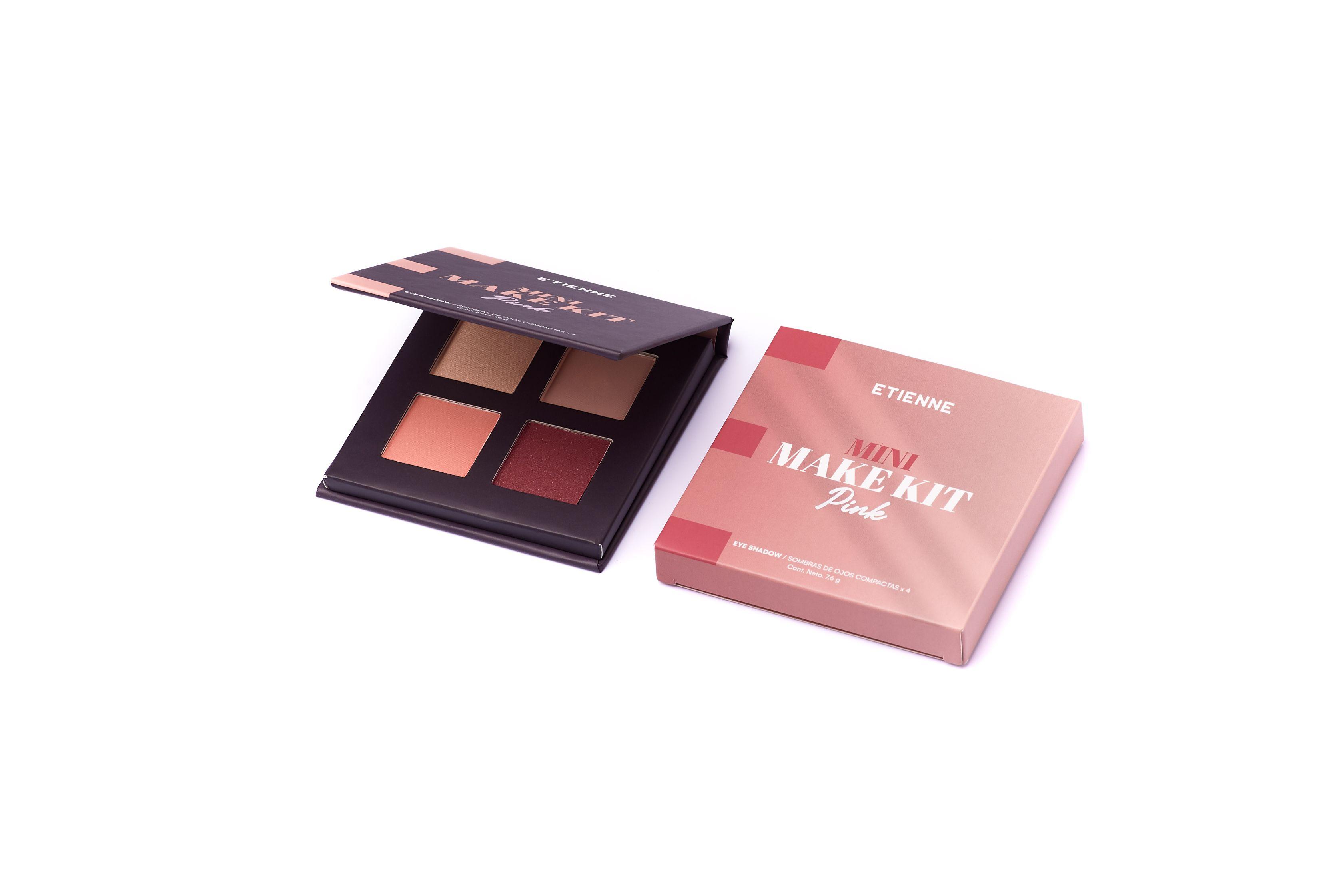 Paleta de Sombras Mini Etienne Make Kit Pink x4-2