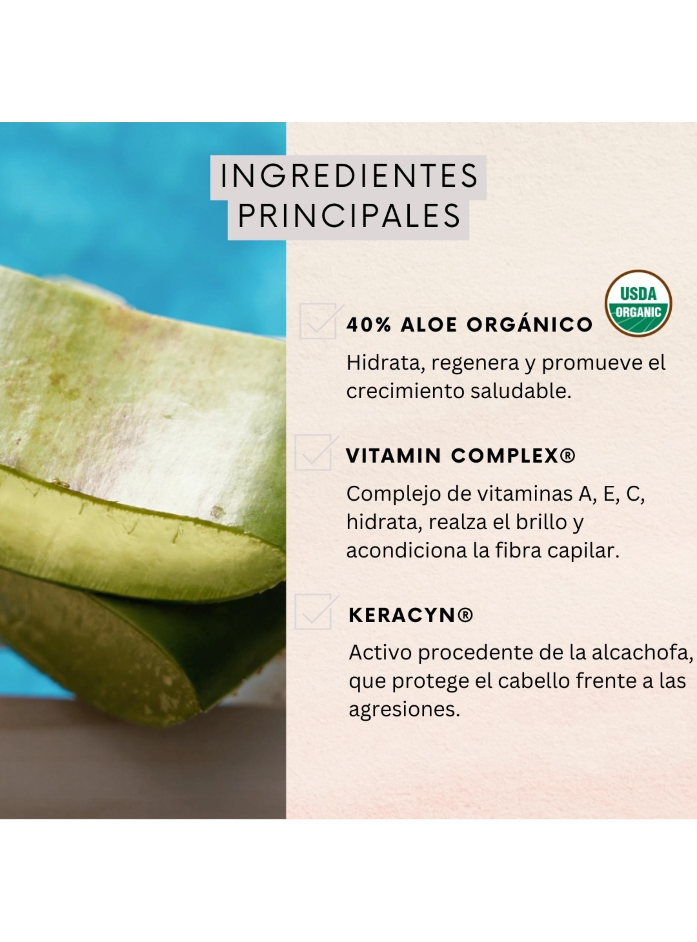 Acondicionador Naturaloe Hidratación y Brillo 350 ml-1