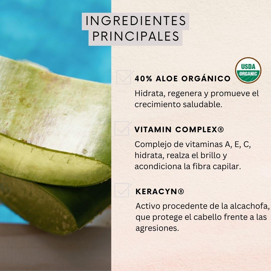 Acondicionador Naturaloe Hidratación y Brillo 350 ml-2