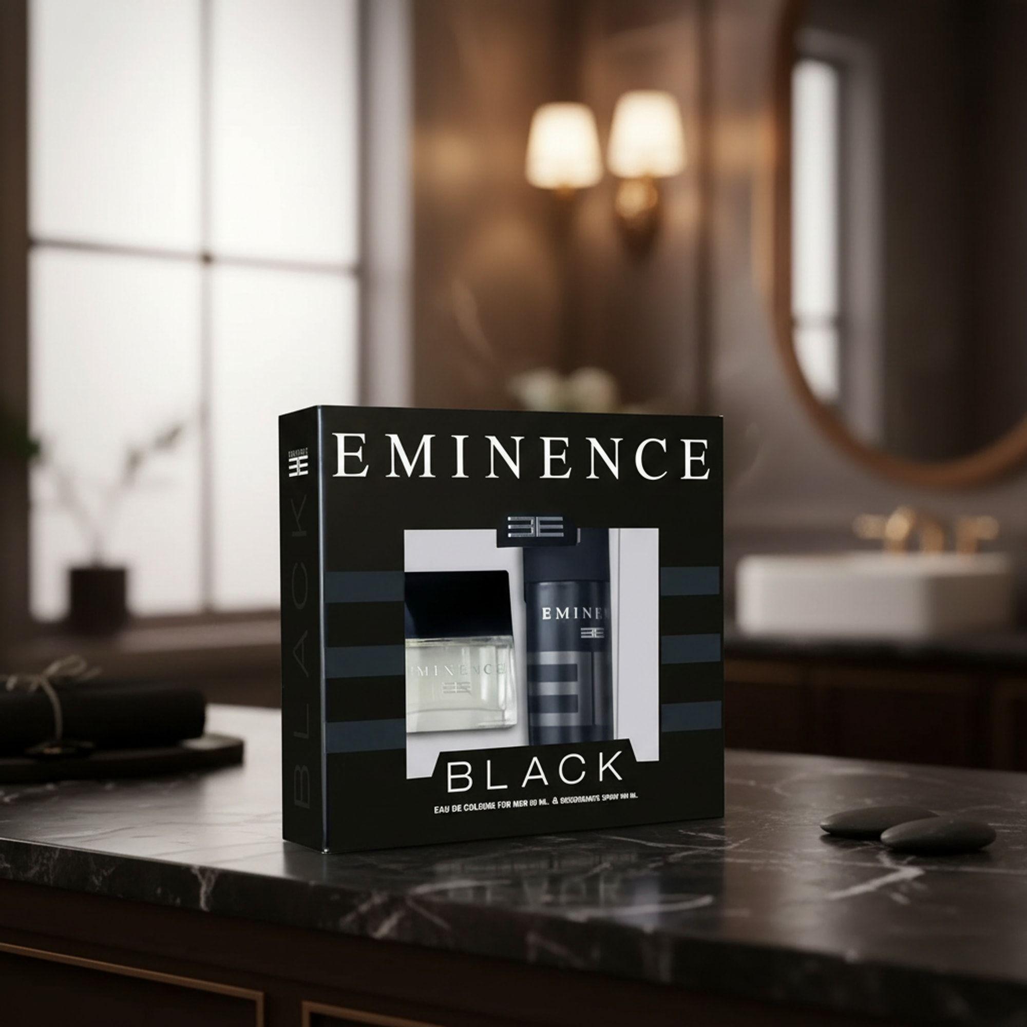 Perfume Eminence Black 50ml + Desodorante Spray 160ml-3