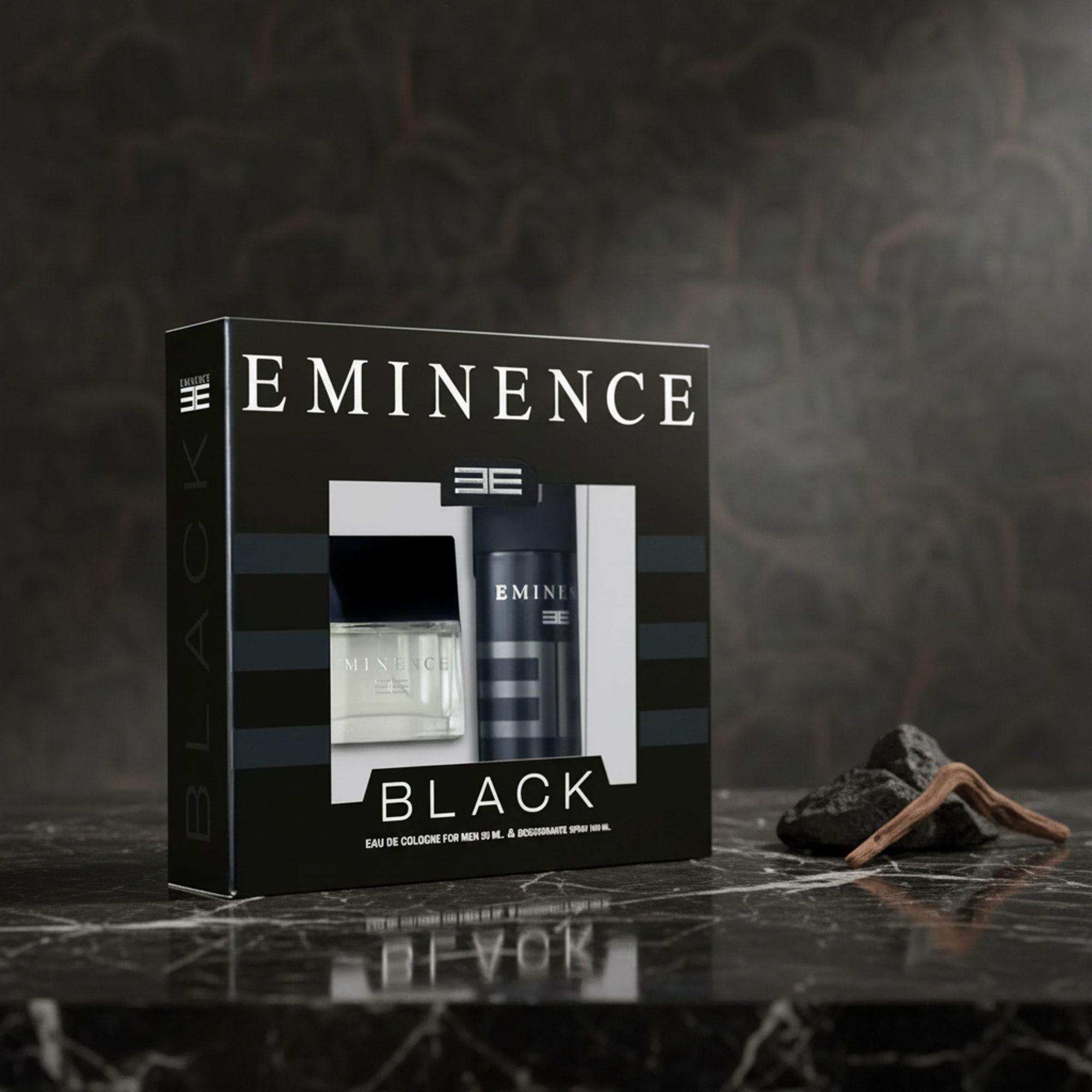 Perfume Eminence Black 50ml + Desodorante Spray 160ml-4