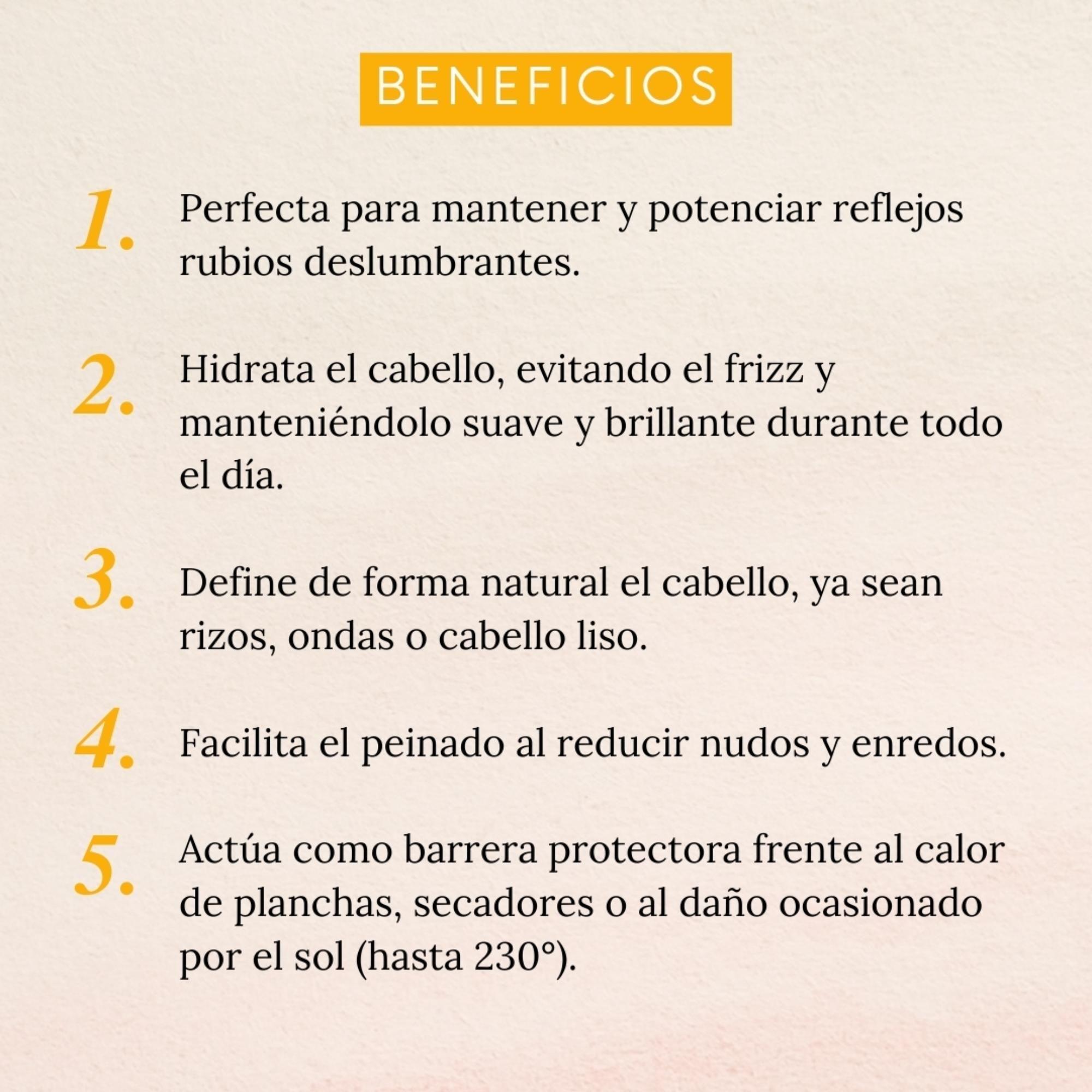 Crema de Peinar Naturaloe Reflejos Rubios 250mL-3