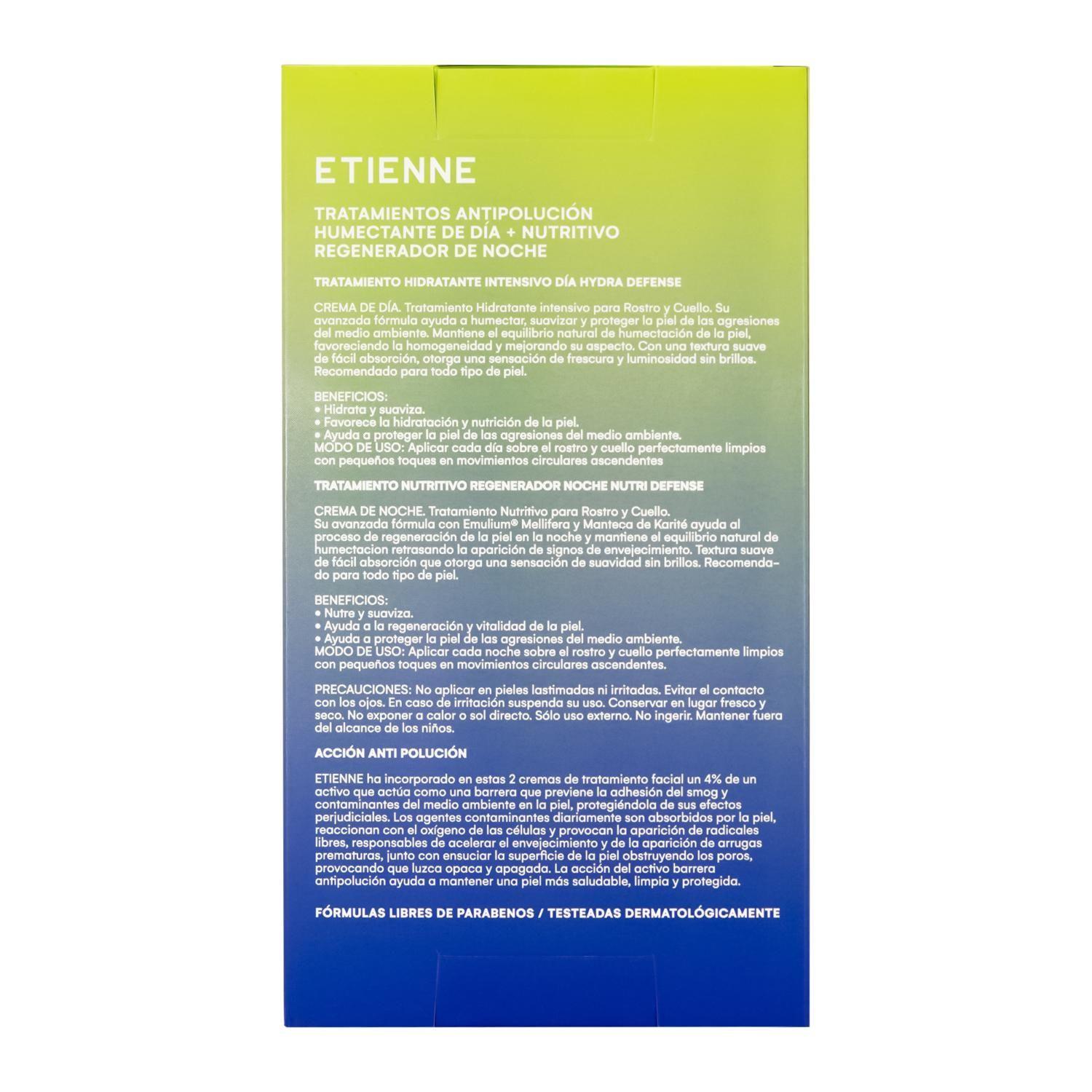 Set Etienne Crema Humectante + Nutritiva Día y Noche-2