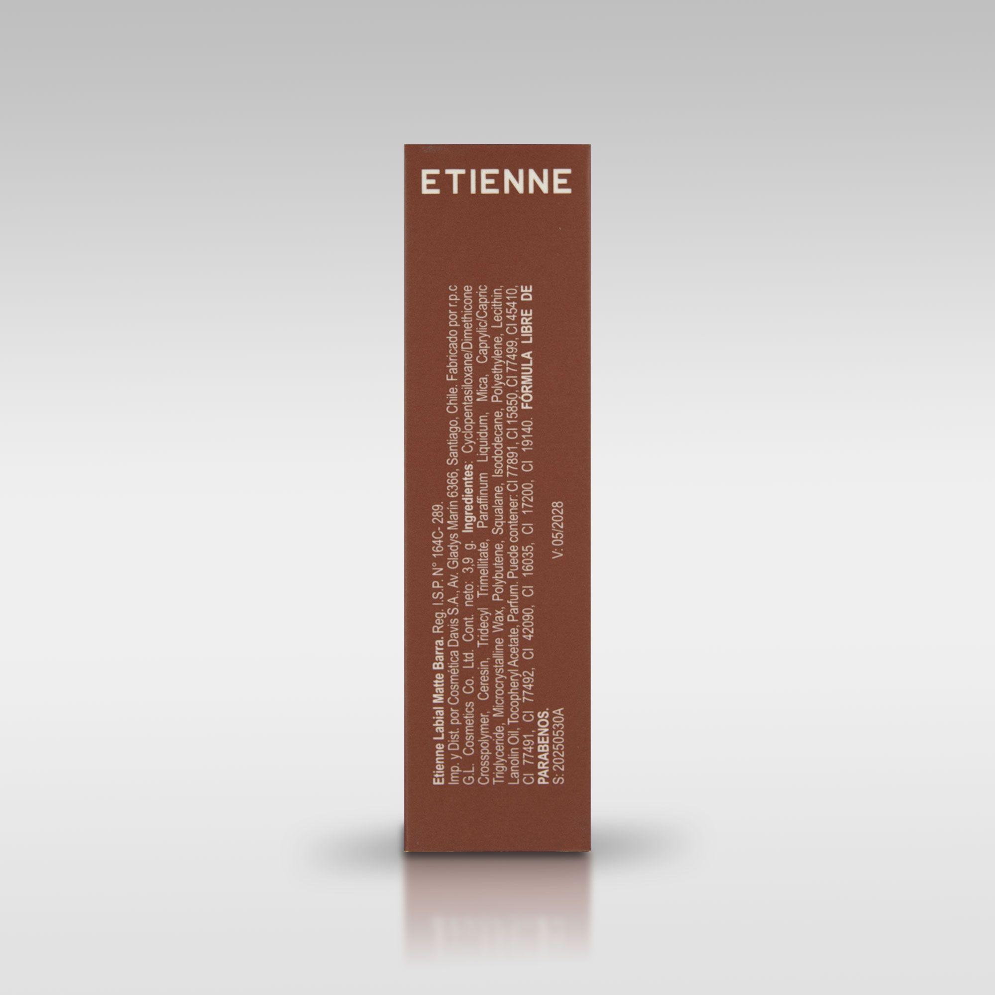 Etienne Labial Barra Matte Total Nude Coffee-4