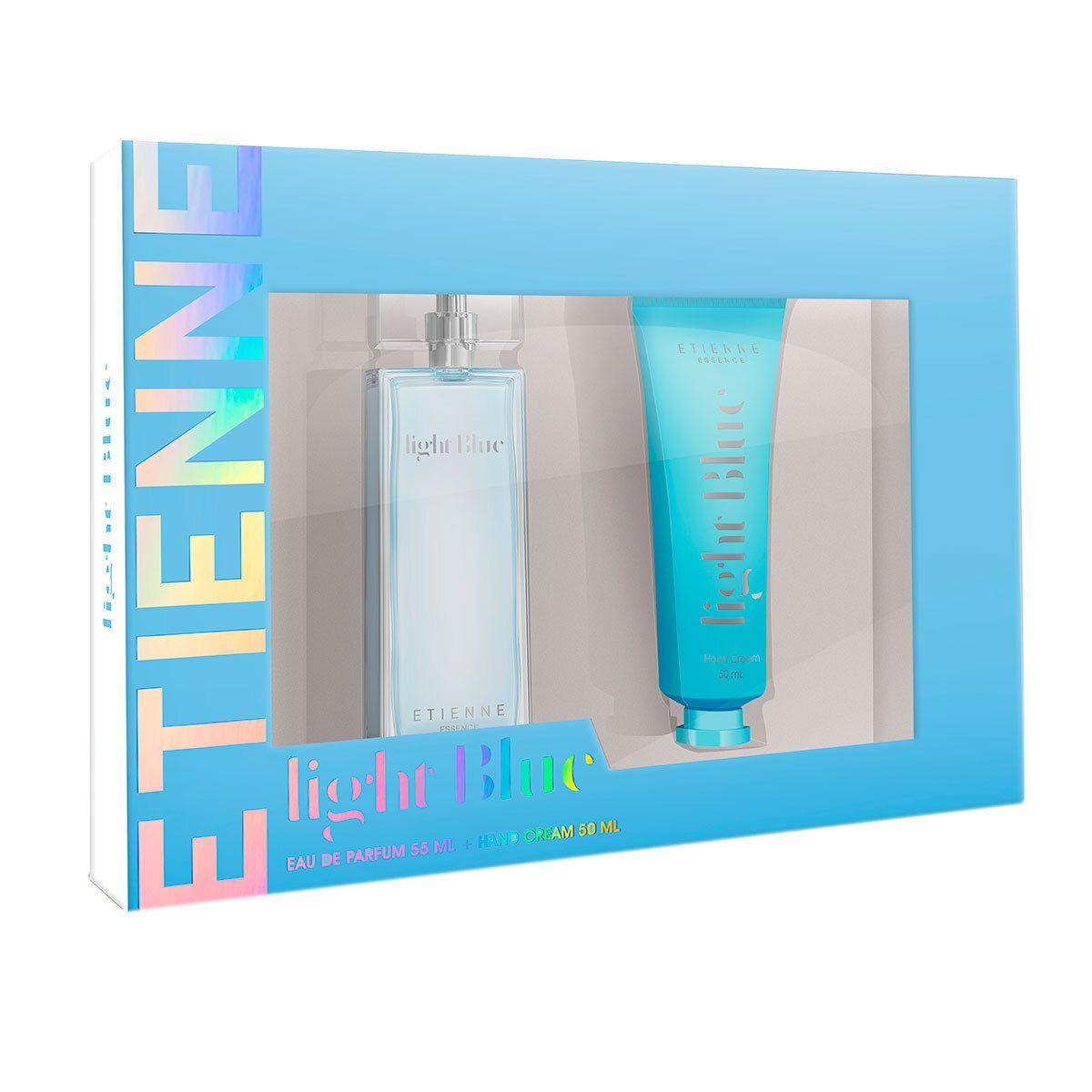 Perfume Etienne Light Blue 55ml + Hand Cream 50ml-0