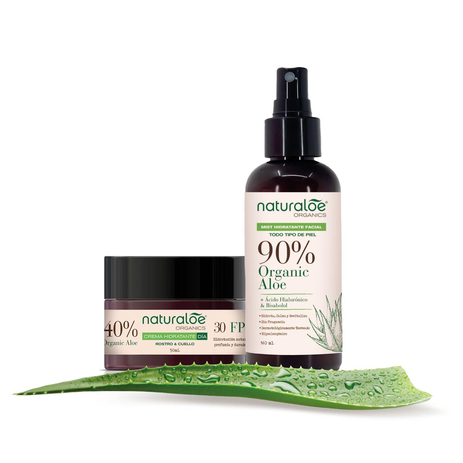 Set Naturaloe Crema día 50ml + Mist 140ml-1