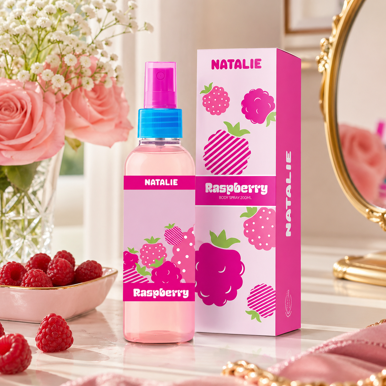 NATALIE Botanical Splash Raspberry 205 ml-2