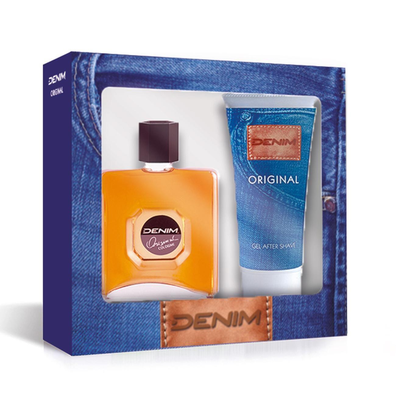 Set Denim Original 75 ml + Gel After Shave-0