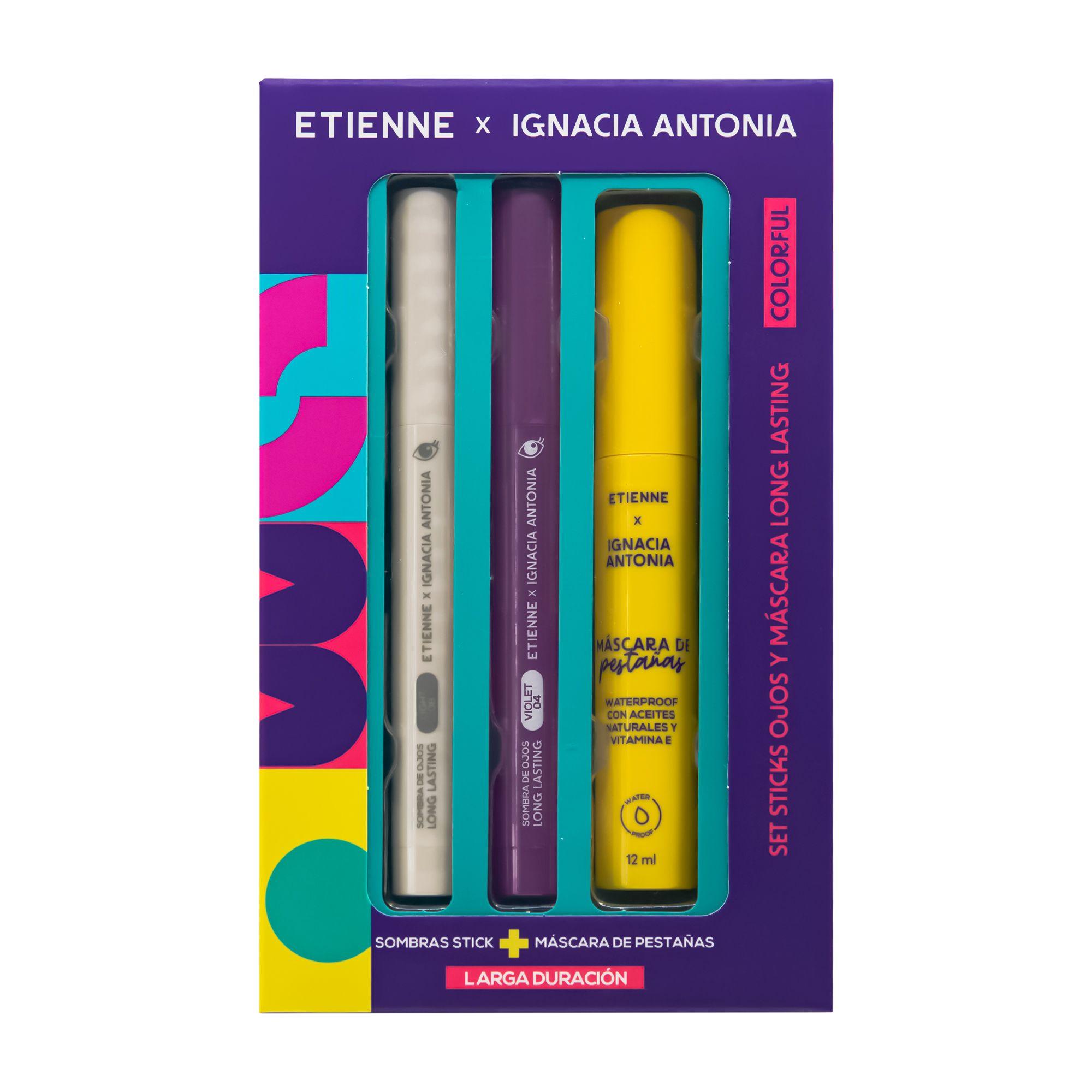 Set Maquillaje ojos Just Fun Colorful Etienne x Ignacia Antonia-2
