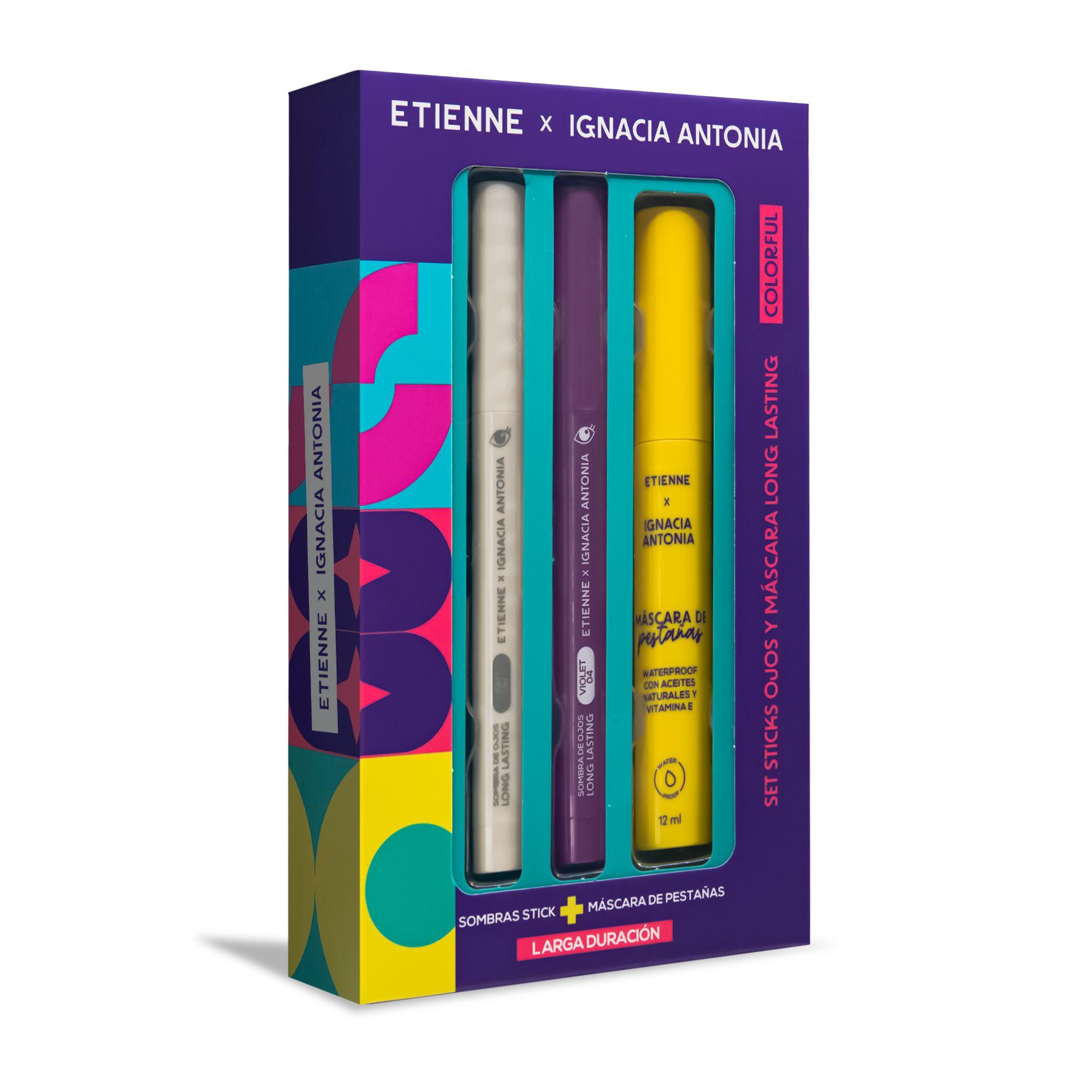 Set Maquillaje ojos Just Fun Colorful Etienne x Ignacia Antonia-3