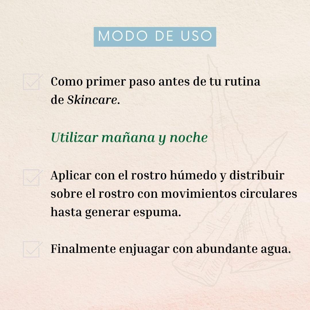 Gel Limpiador Rostro Naturaloe Piel Mixta a Seca 250 ml-4