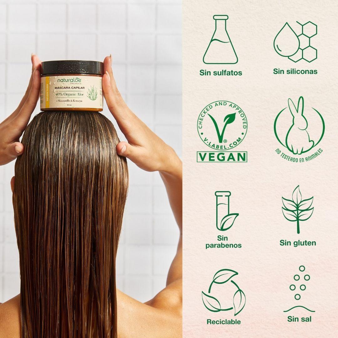 Mascara Reparacion Profunda Reflejos Rubios 300ml Naturaloe-3