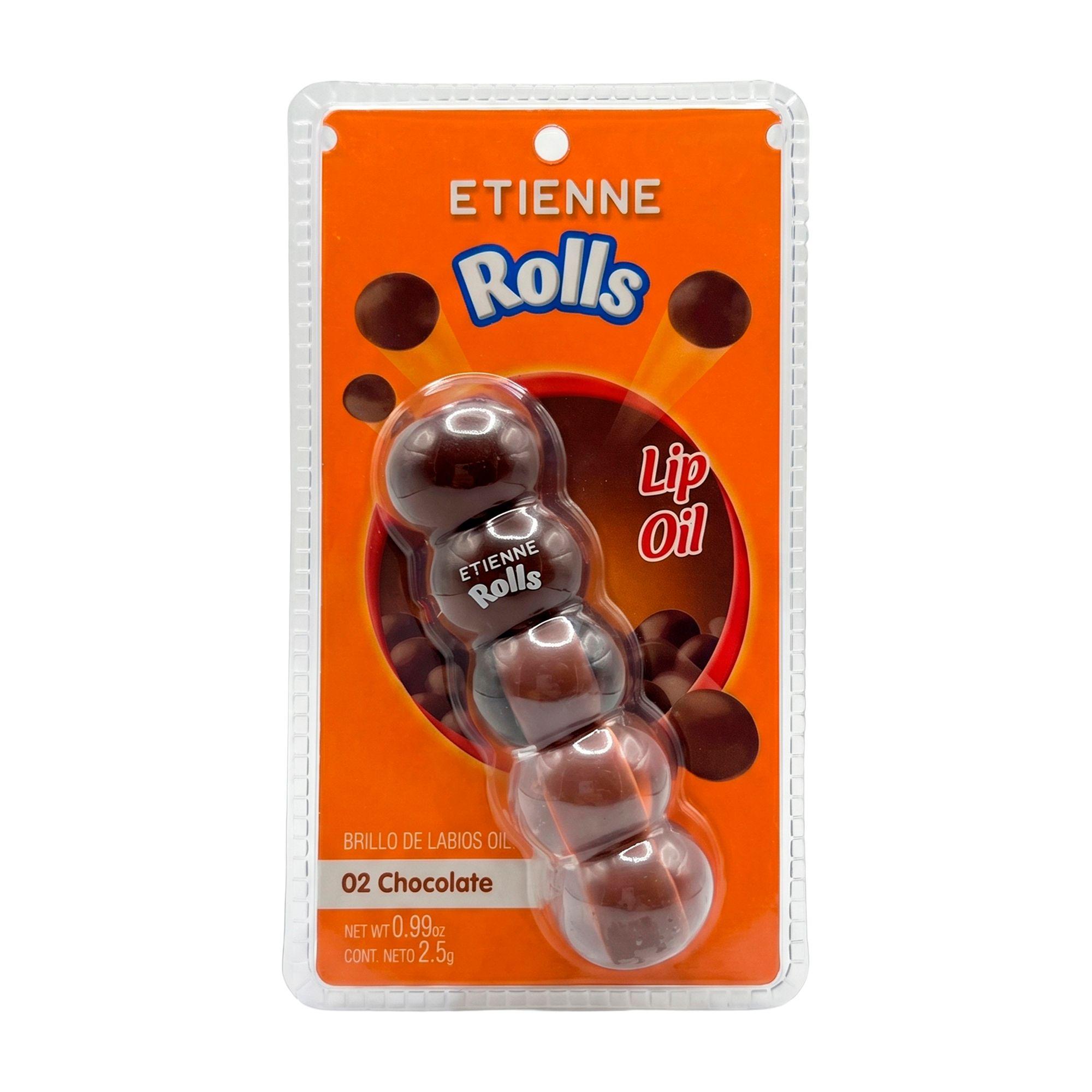 Etienne X Rolls Lip Oil Tono Chocolate-0