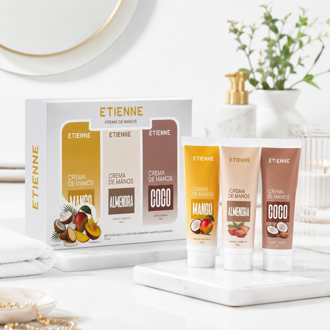 Etienne Skin Triple Crema De Manos-3