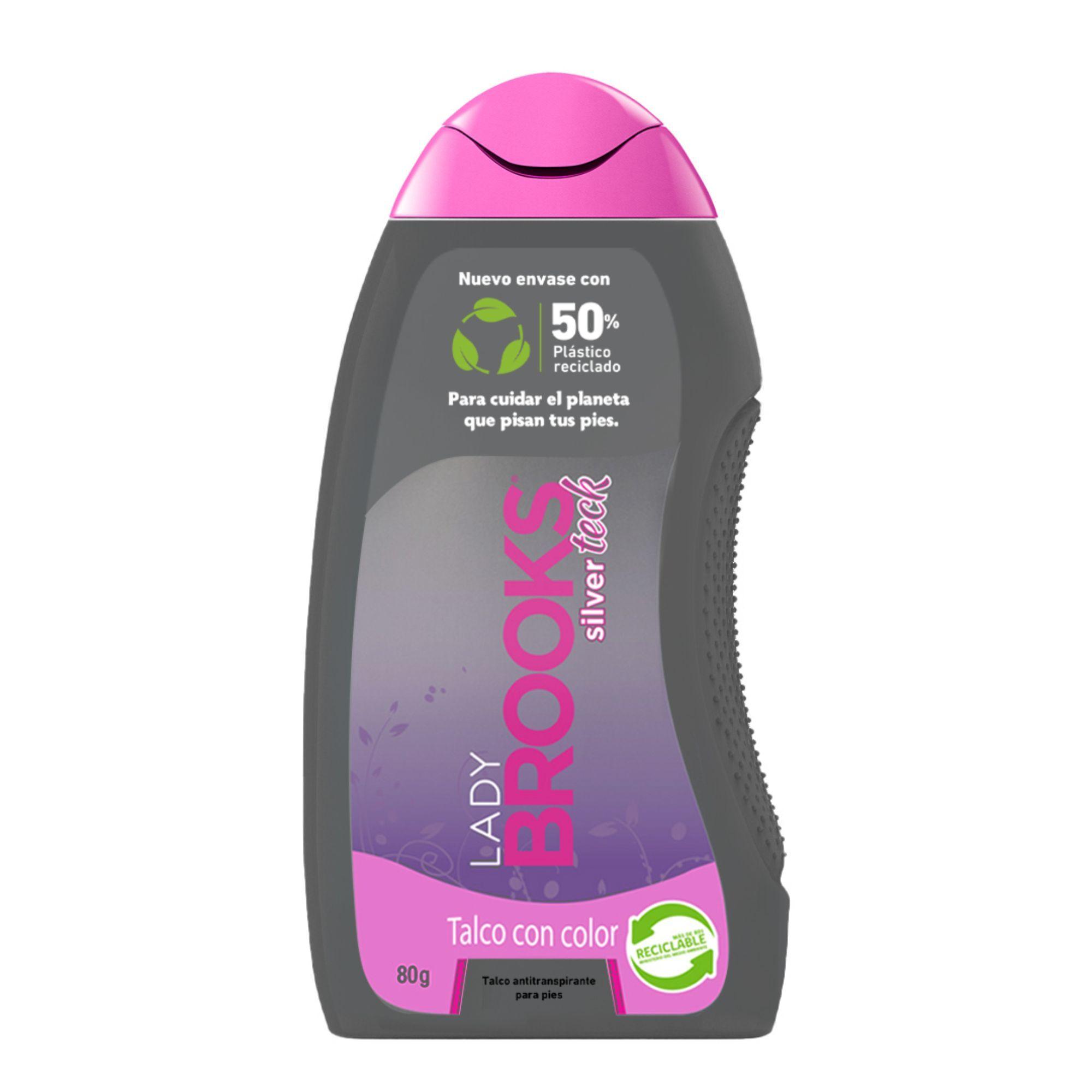 Talco Lady Brooks Silver Teck 80 grs-0