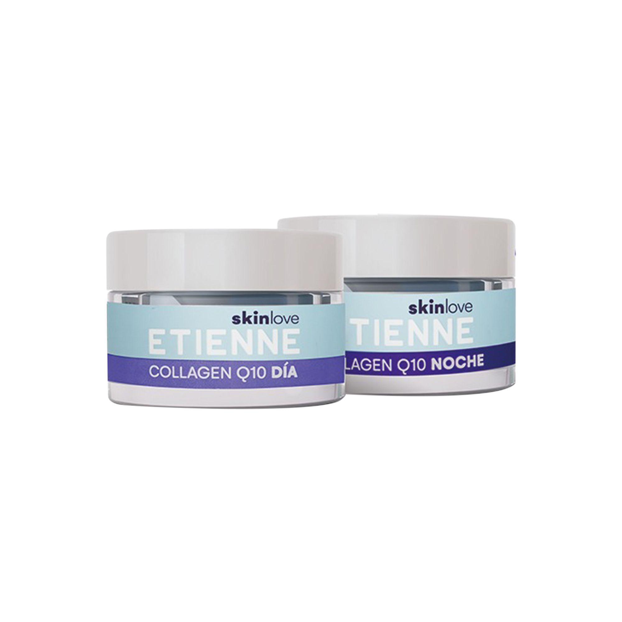 Set Rutina Día + Noche Antiage Collagen Q10 Etienne Skin-2