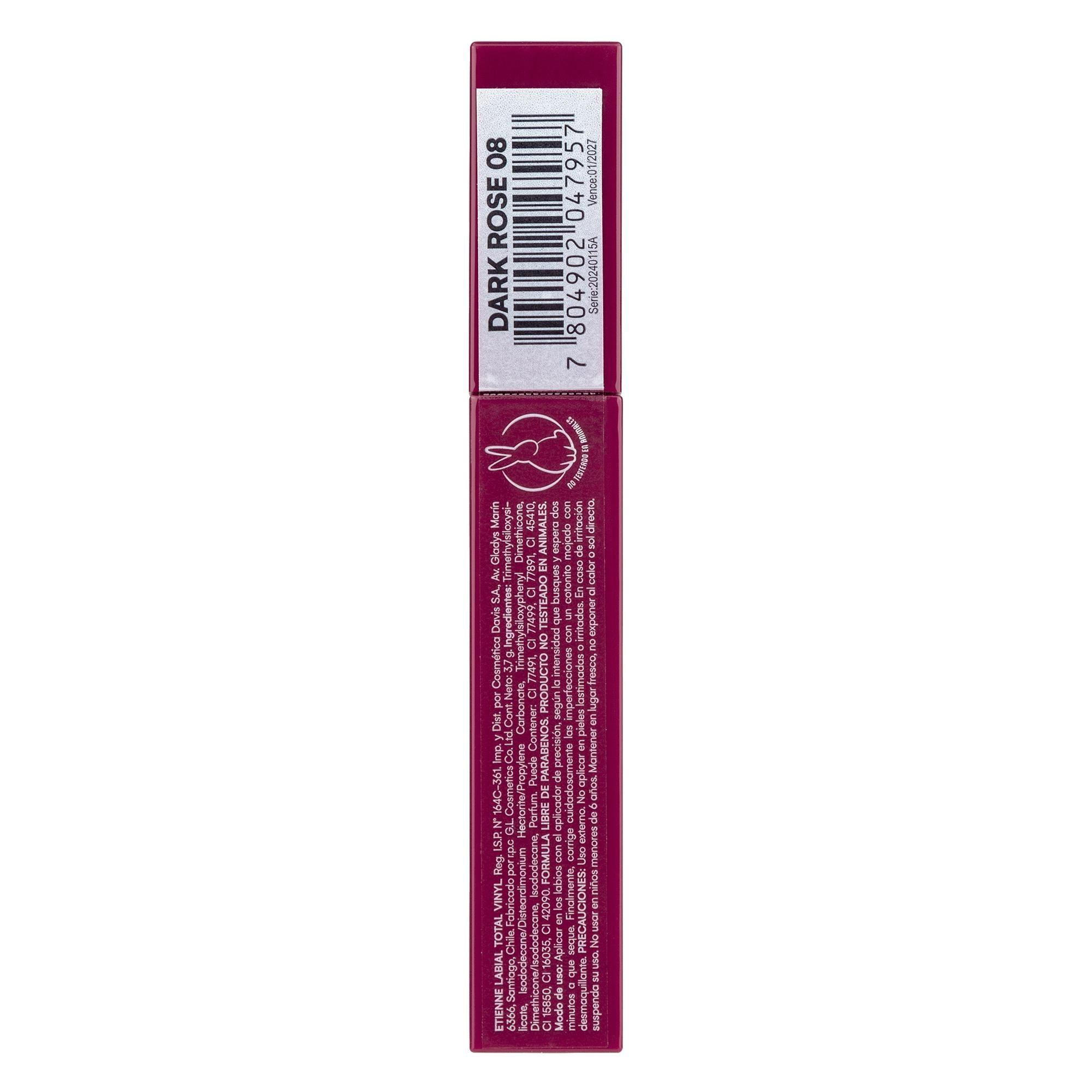Etienne Labial Total Vinyl Darkrose 08-3