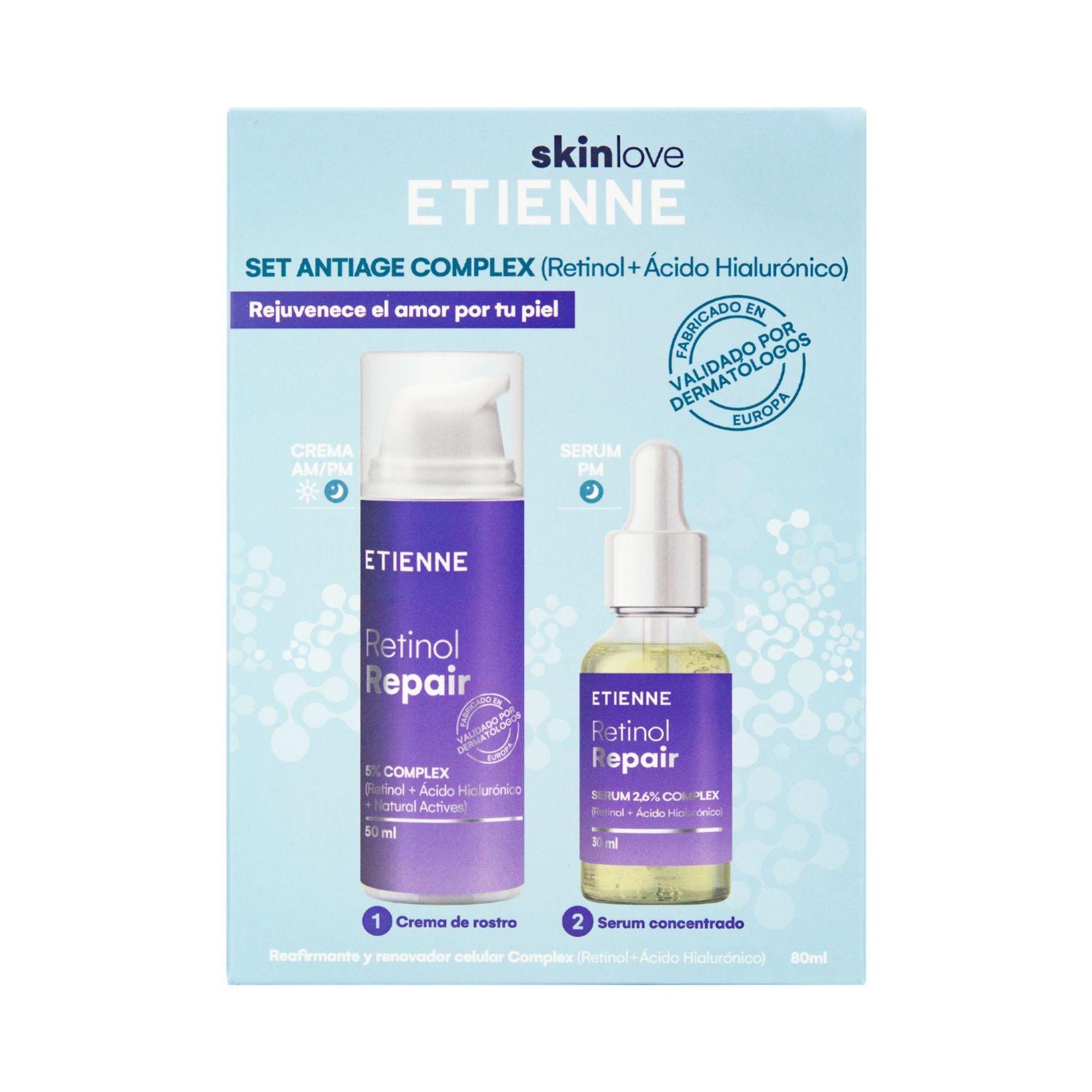 Etienne Set Antiage Complex Serum + Crema-2