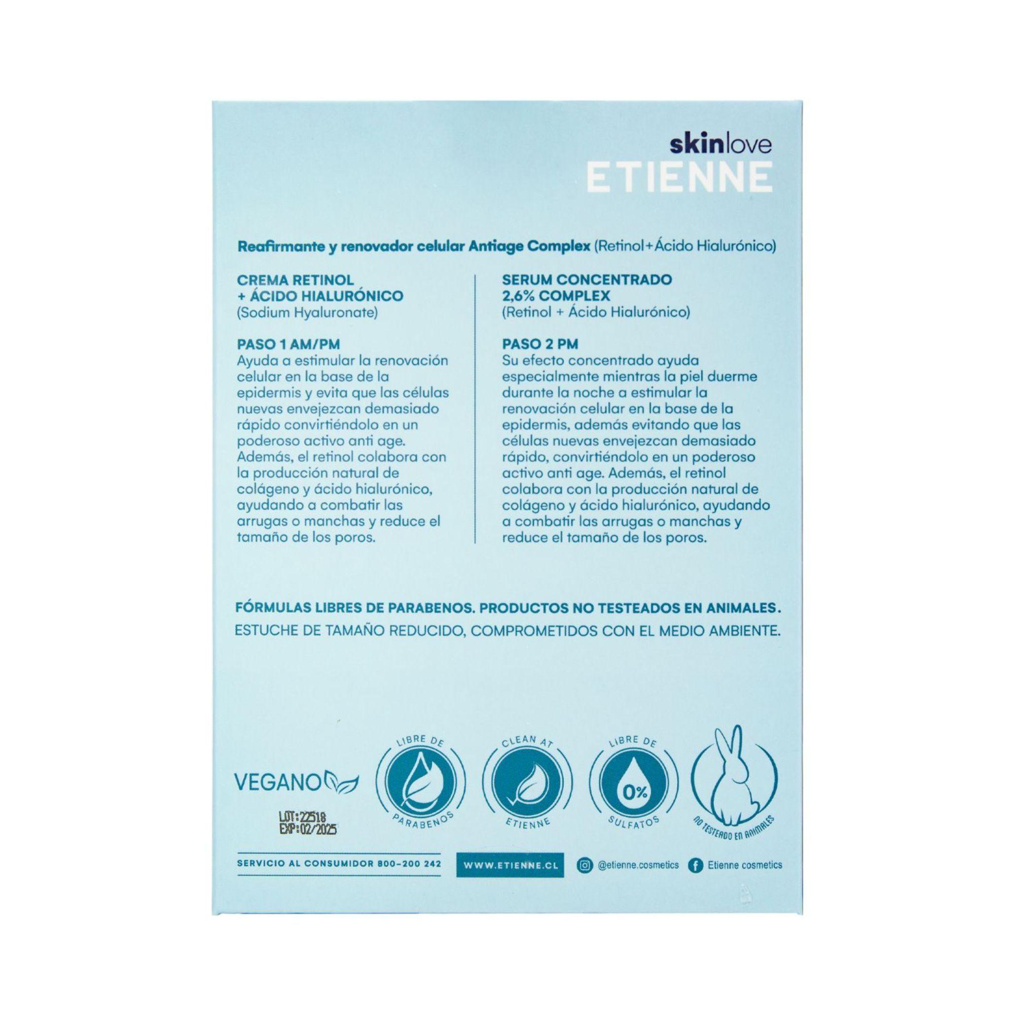 Etienne Set Antiage Complex Serum + Crema-5