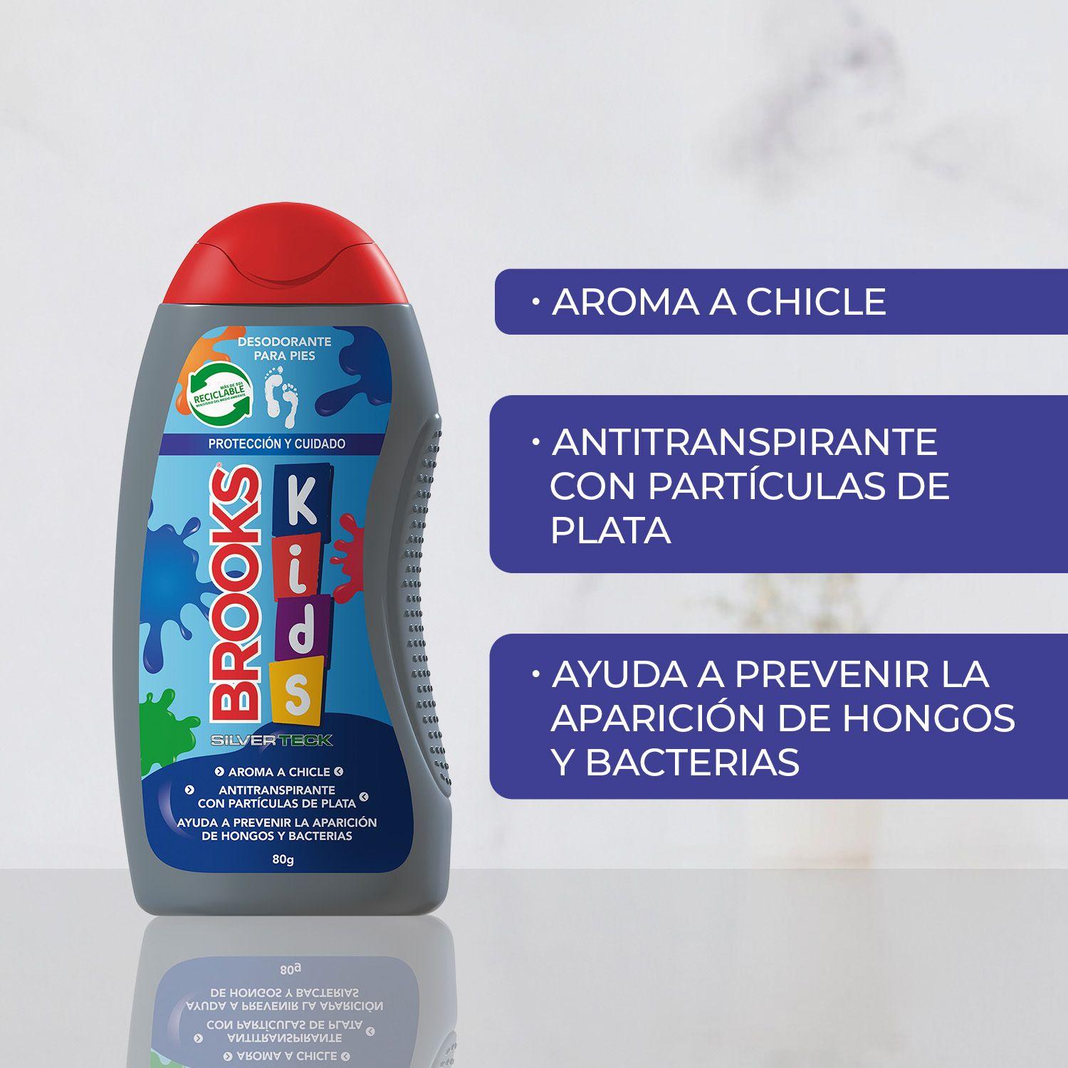 Talco Para Pies Brooks Kids 80 g-3