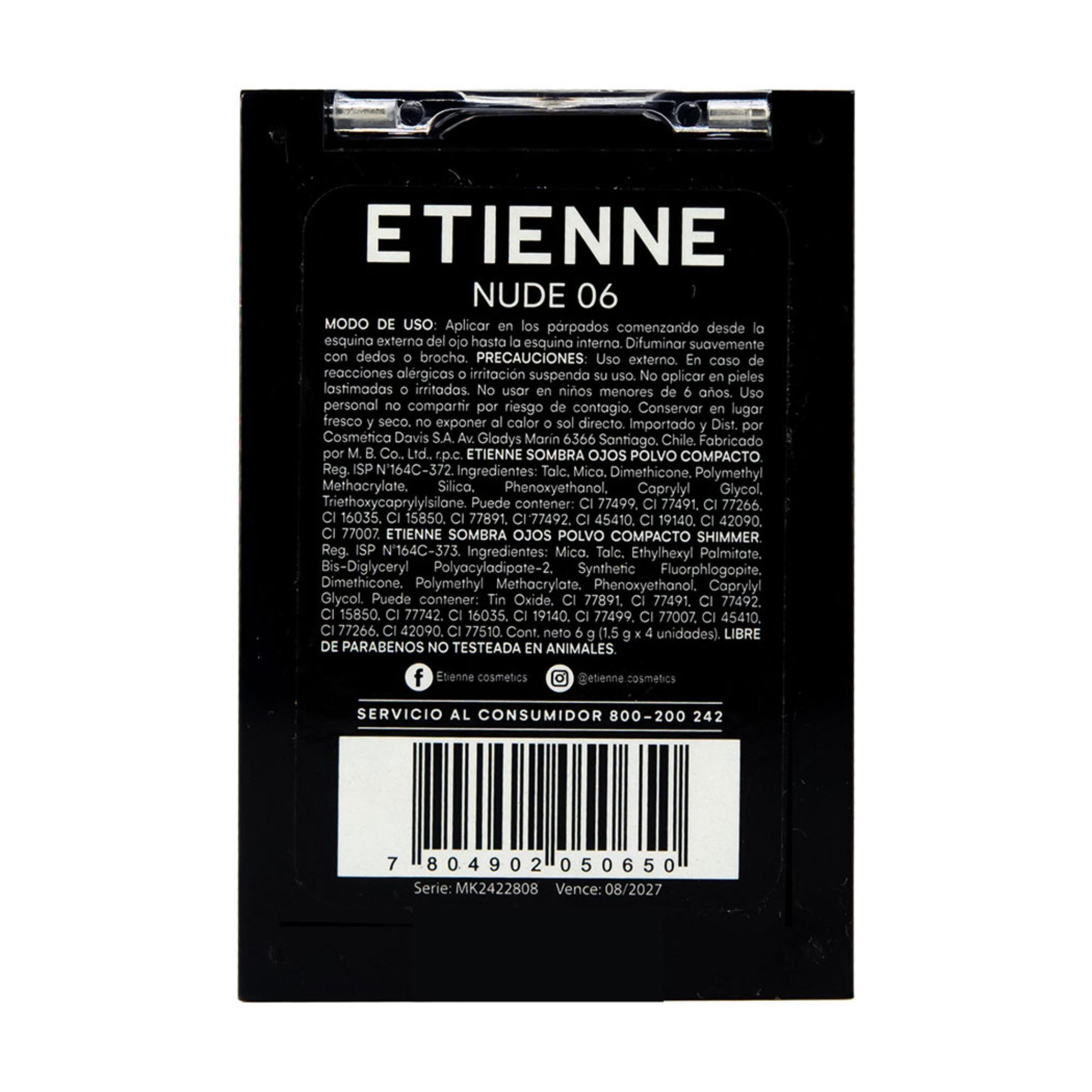 Etienne Sombra De Ojos En Polvo Nude 06-2