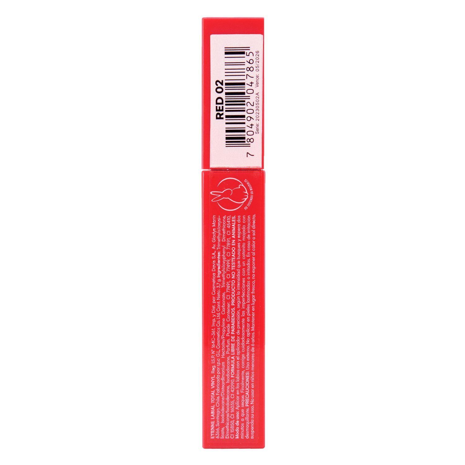 Labial Total Vinyl Red 02-6
