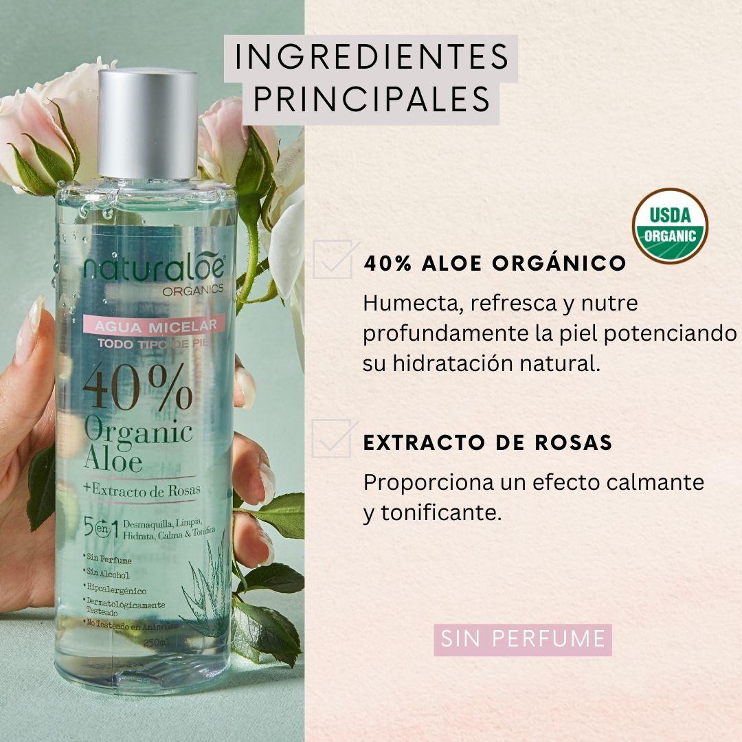 Agua Micelar Naturaloe 250ml-2