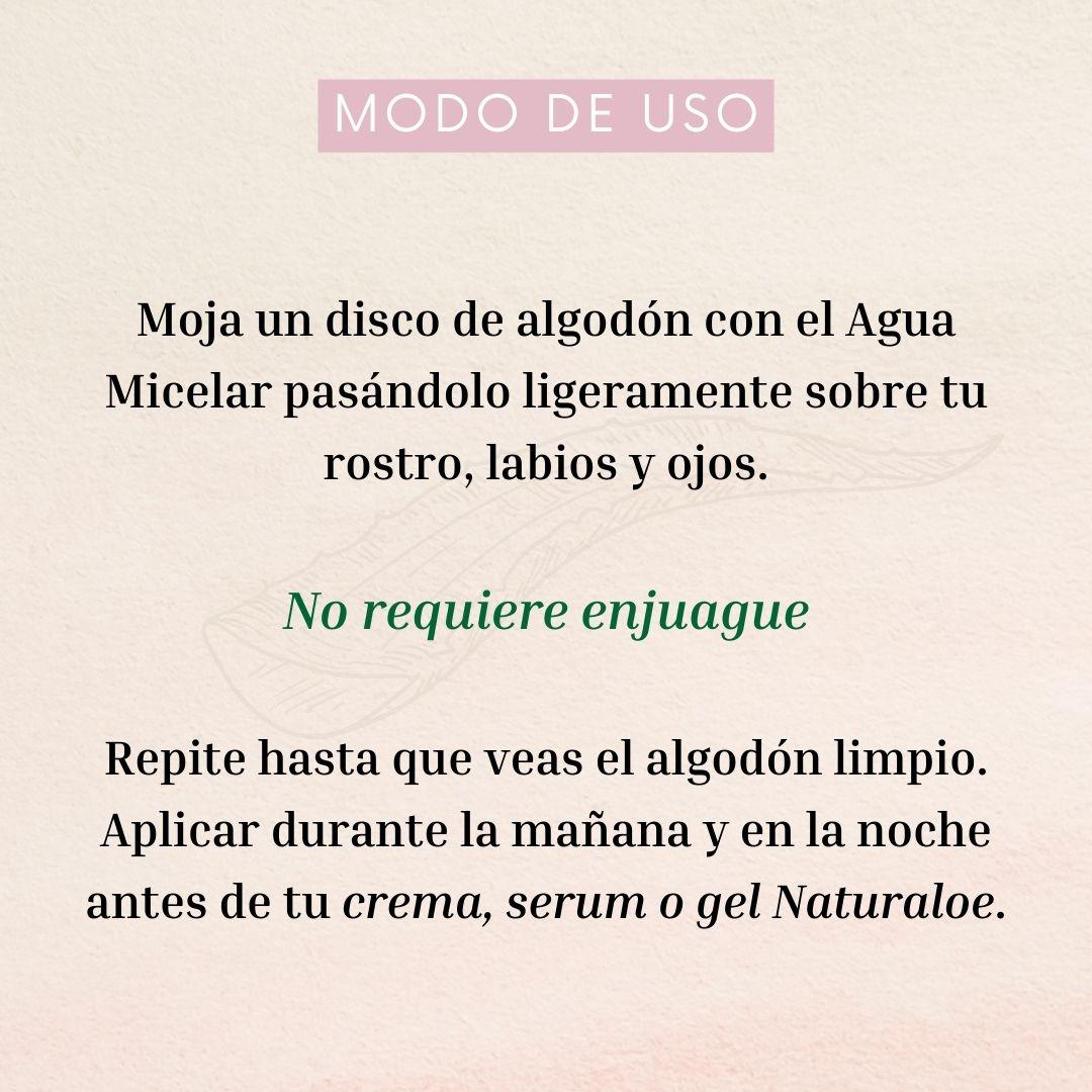 Agua Micelar Naturaloe 250ml-5