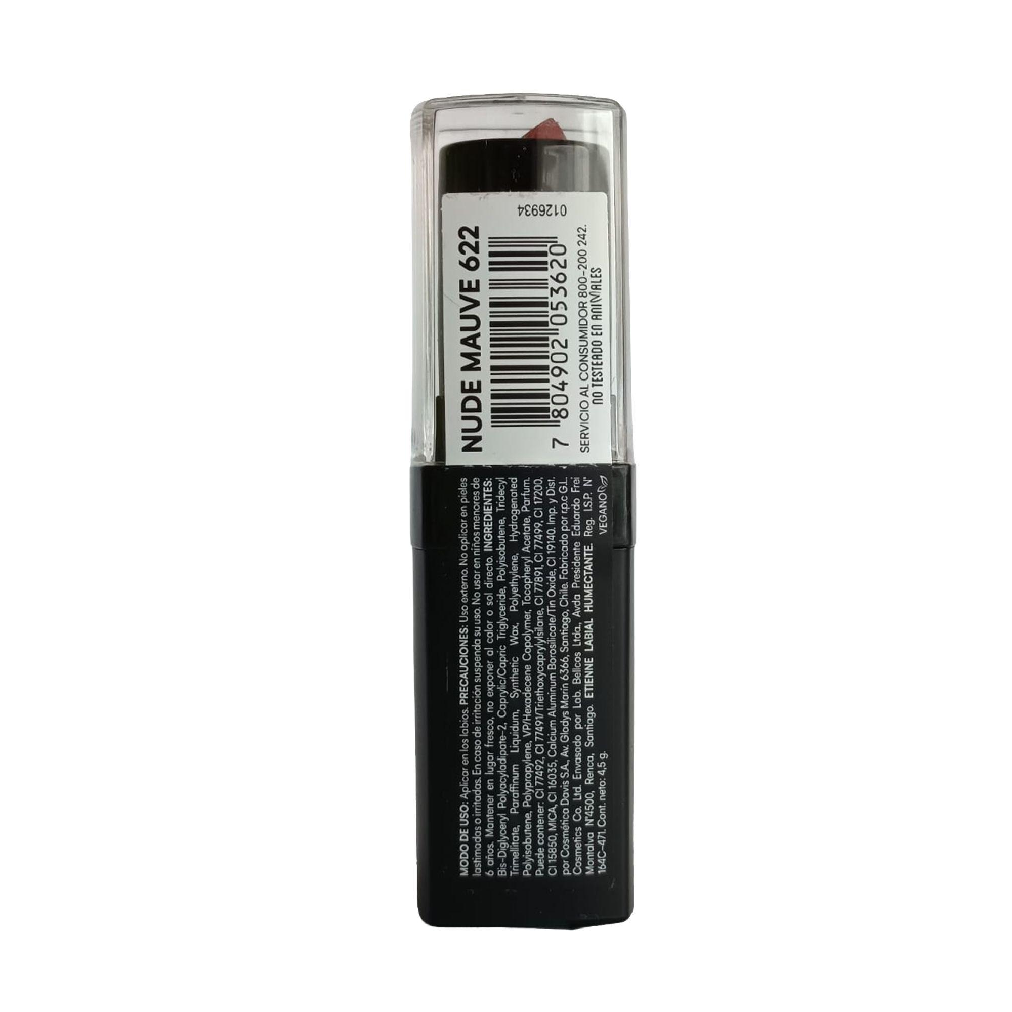 Etienne Labial Humectante Barra Tono Nude Mauve 622-3