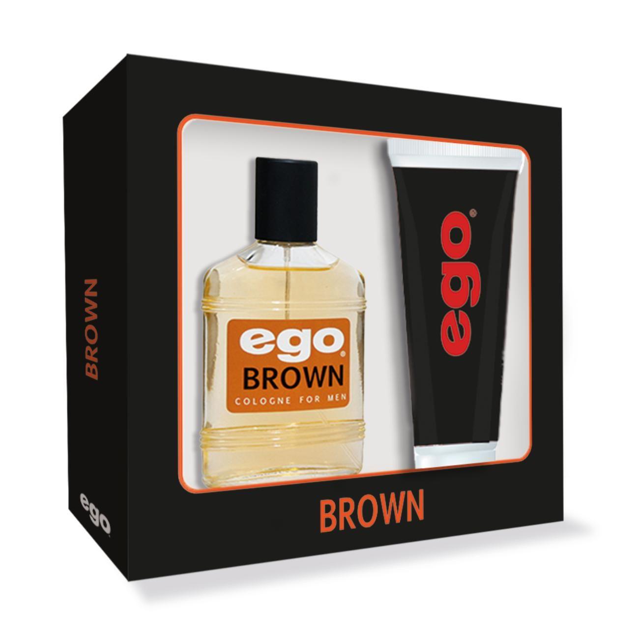 Set Ego Brown + Gel After Shave-0