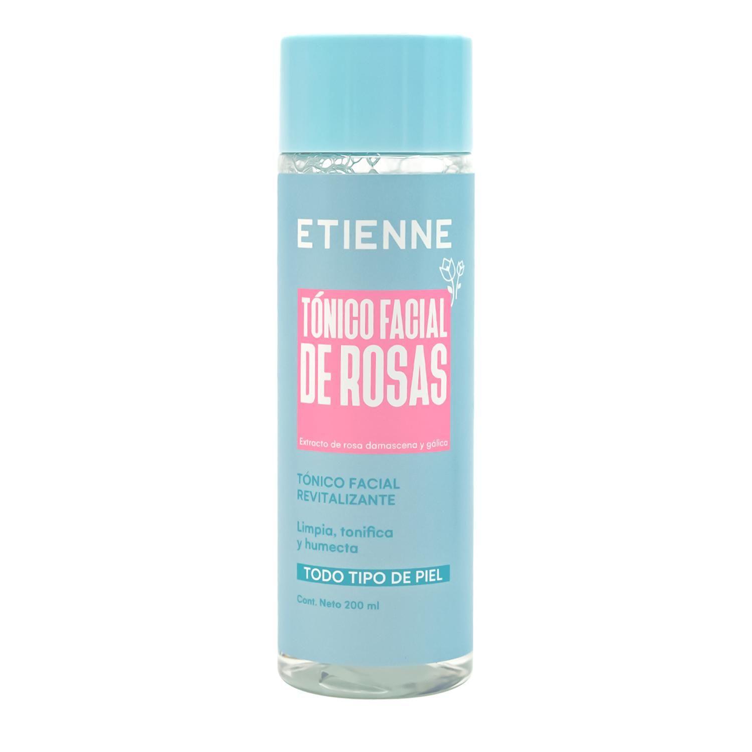 Tónico Facial Revitalizante Etienne Agua de Rosas 200ml-0