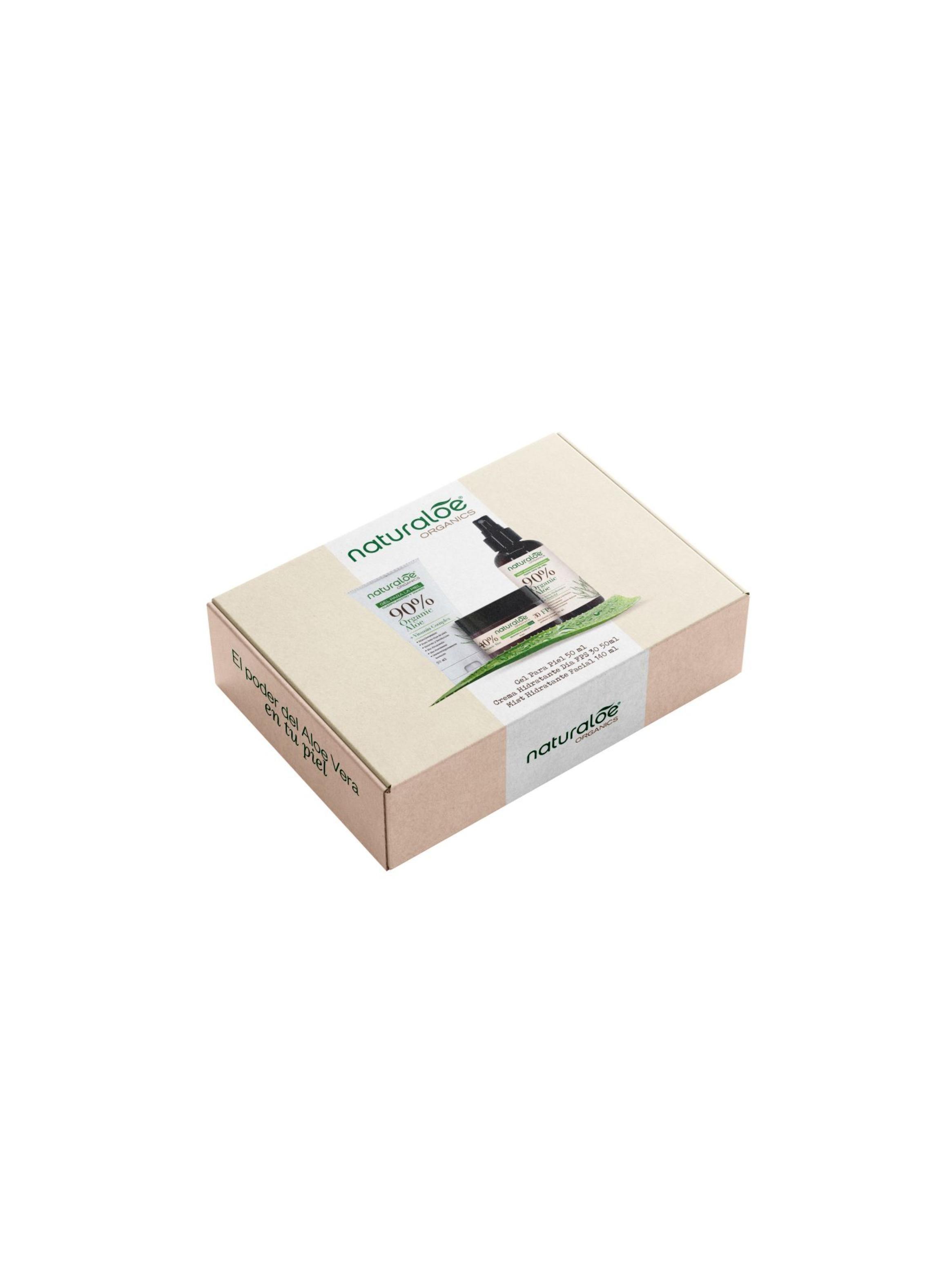 Set Naturaloe Crema día + Mist Facial + Gel hidratante-2