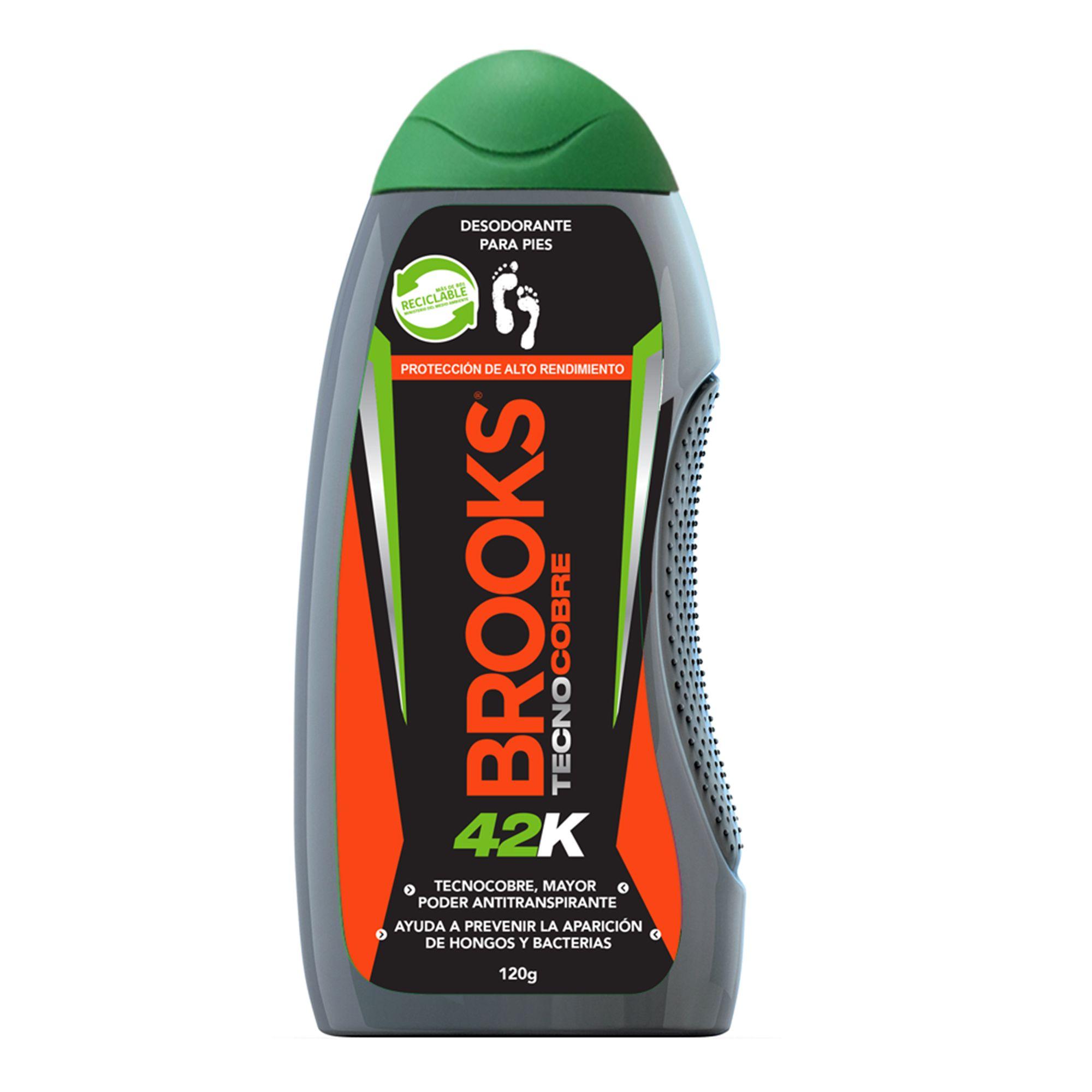 Talco Para Pies Tecno Cobre Brooks 42k 220 Grs-0