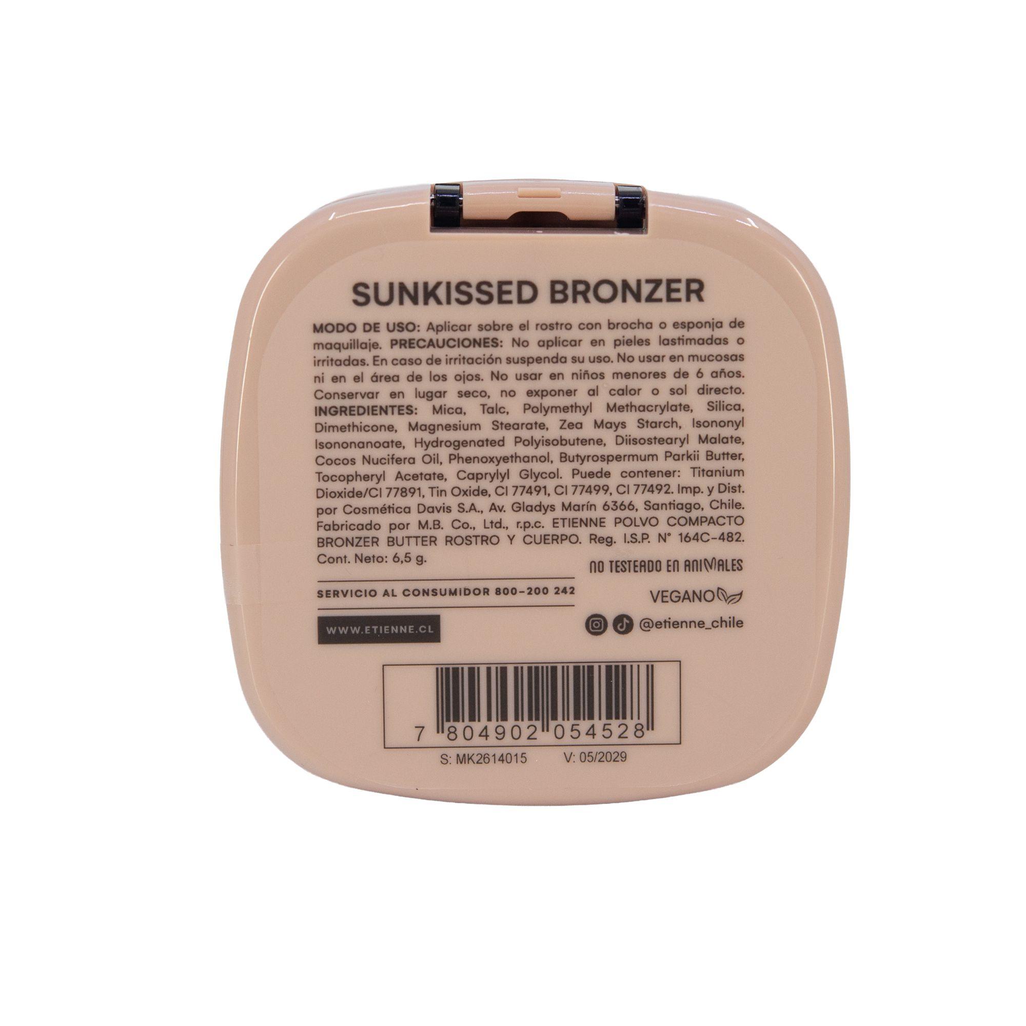 Etienne Privee Bronzer En Polvo Butter 30 Spf Tono Sunkissed-2