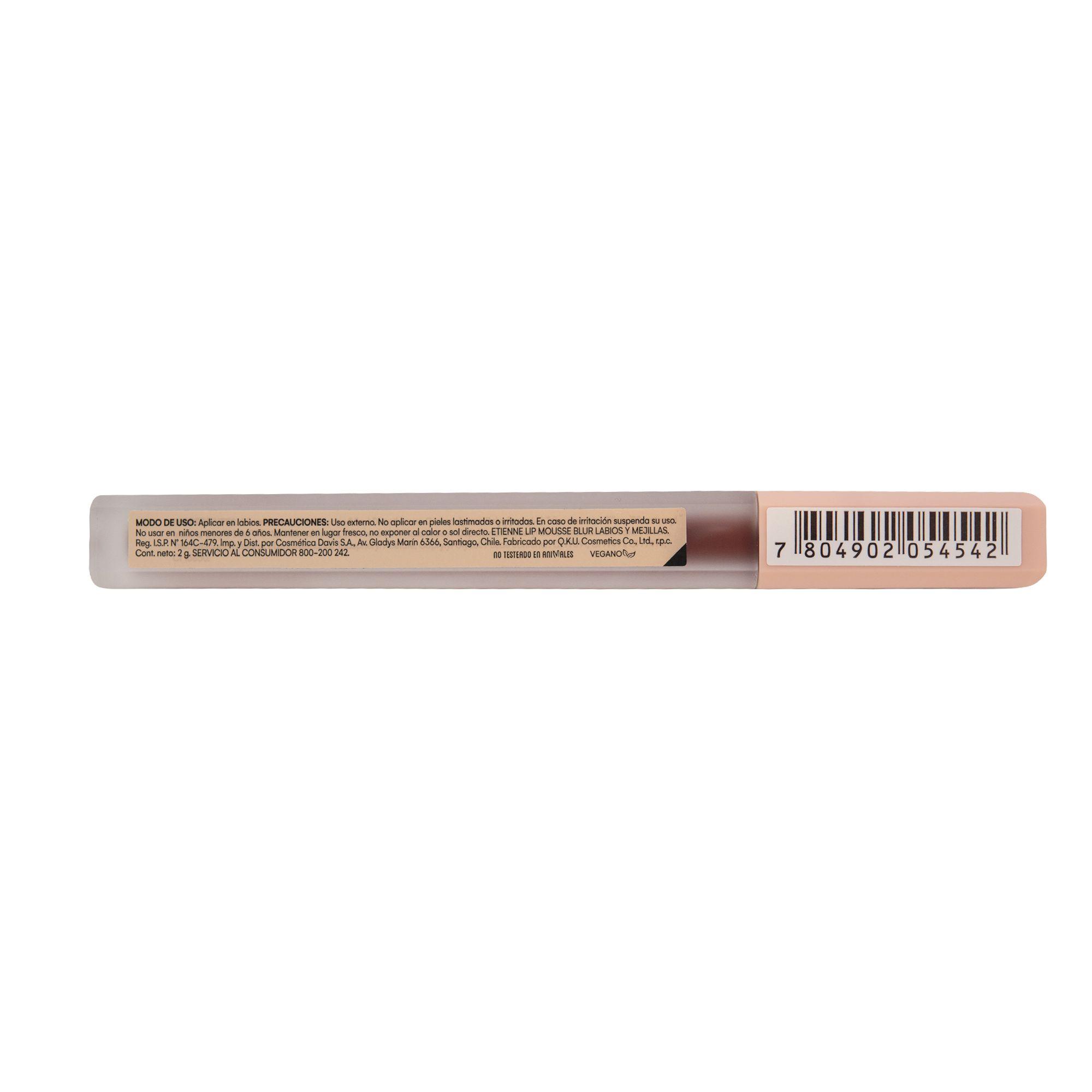 Etienne Privee Mousse Velvet Lip & Cheek Blur Tono Brownie-2