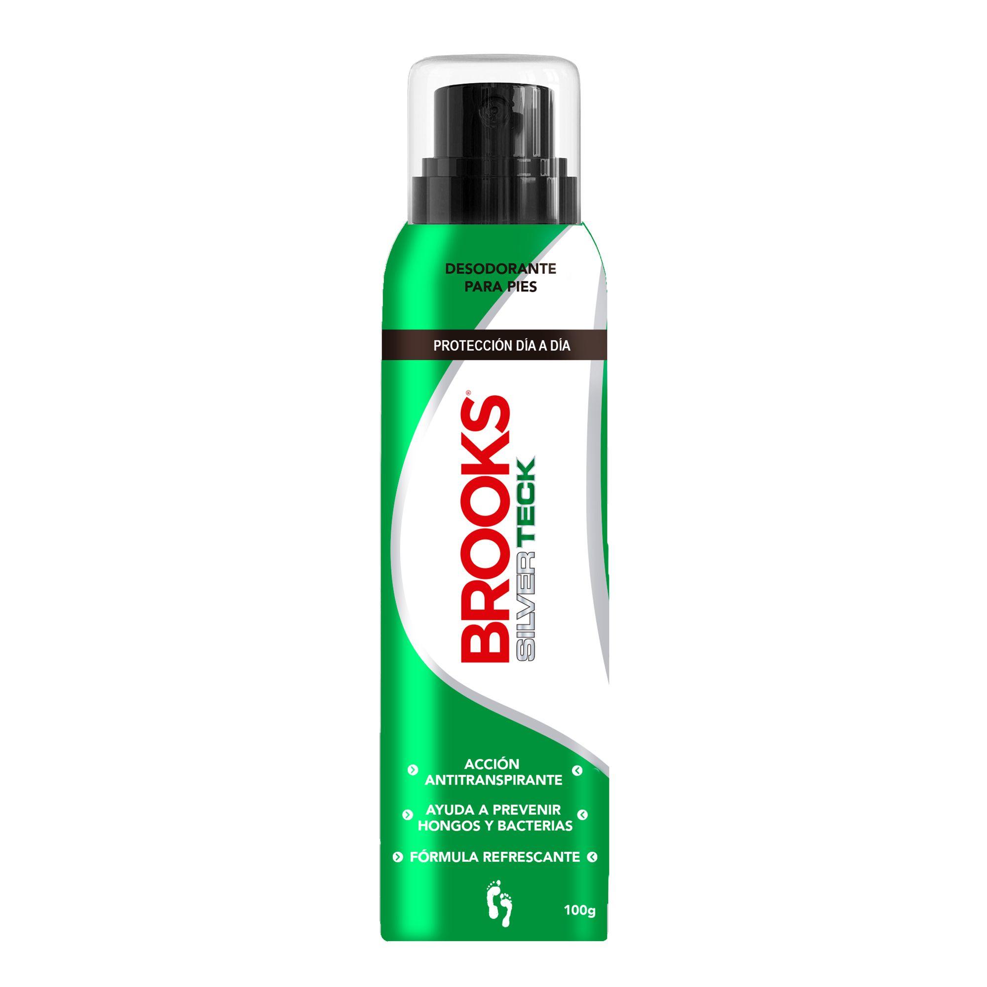 Set Brooks Desodorante Pies Spray 100g + Talco 80g-2