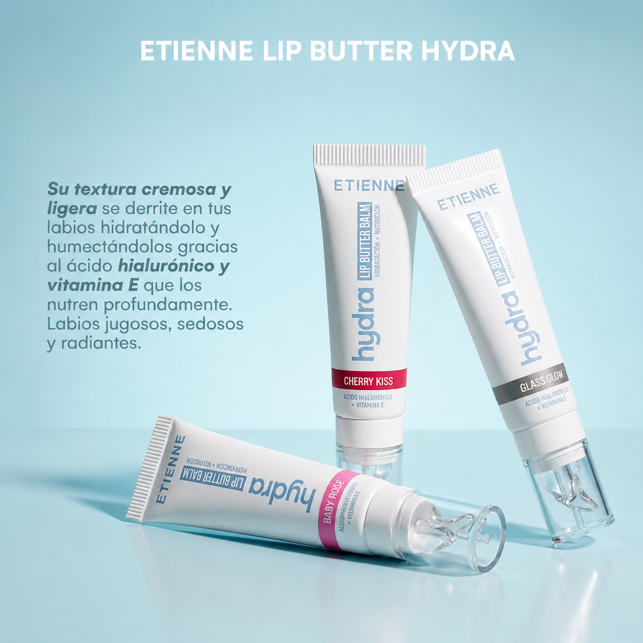 Etienne Bálsamo Labial Butter Hydra Tono Cherry-4