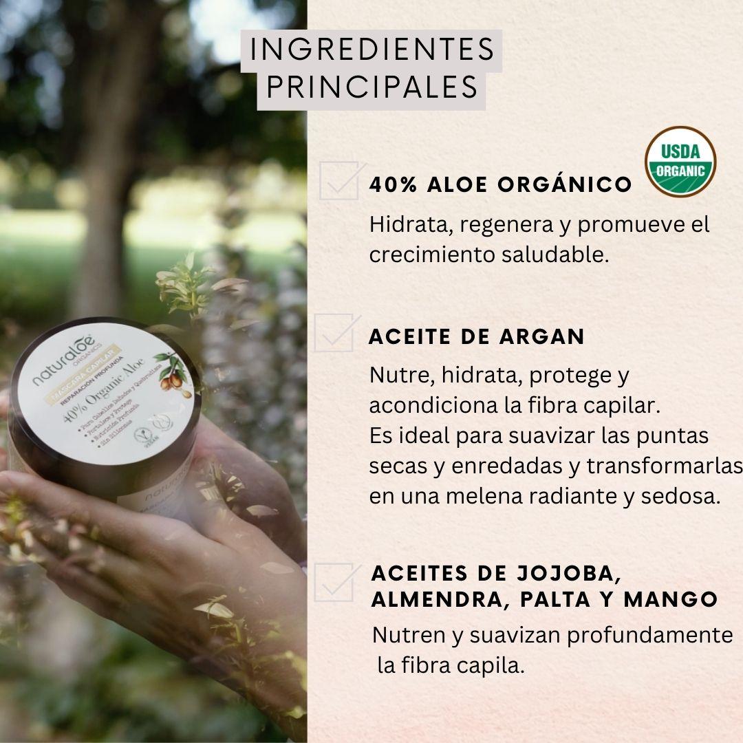 Mascara Capilar Reparación Profunda 300ml Naturaloe-2
