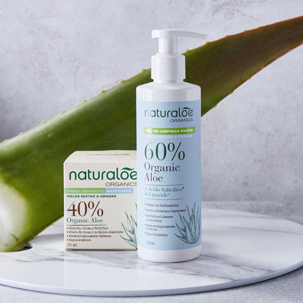 Crema Hidratante Matificante Pieles Mixta a Grasa Naturaloe-2